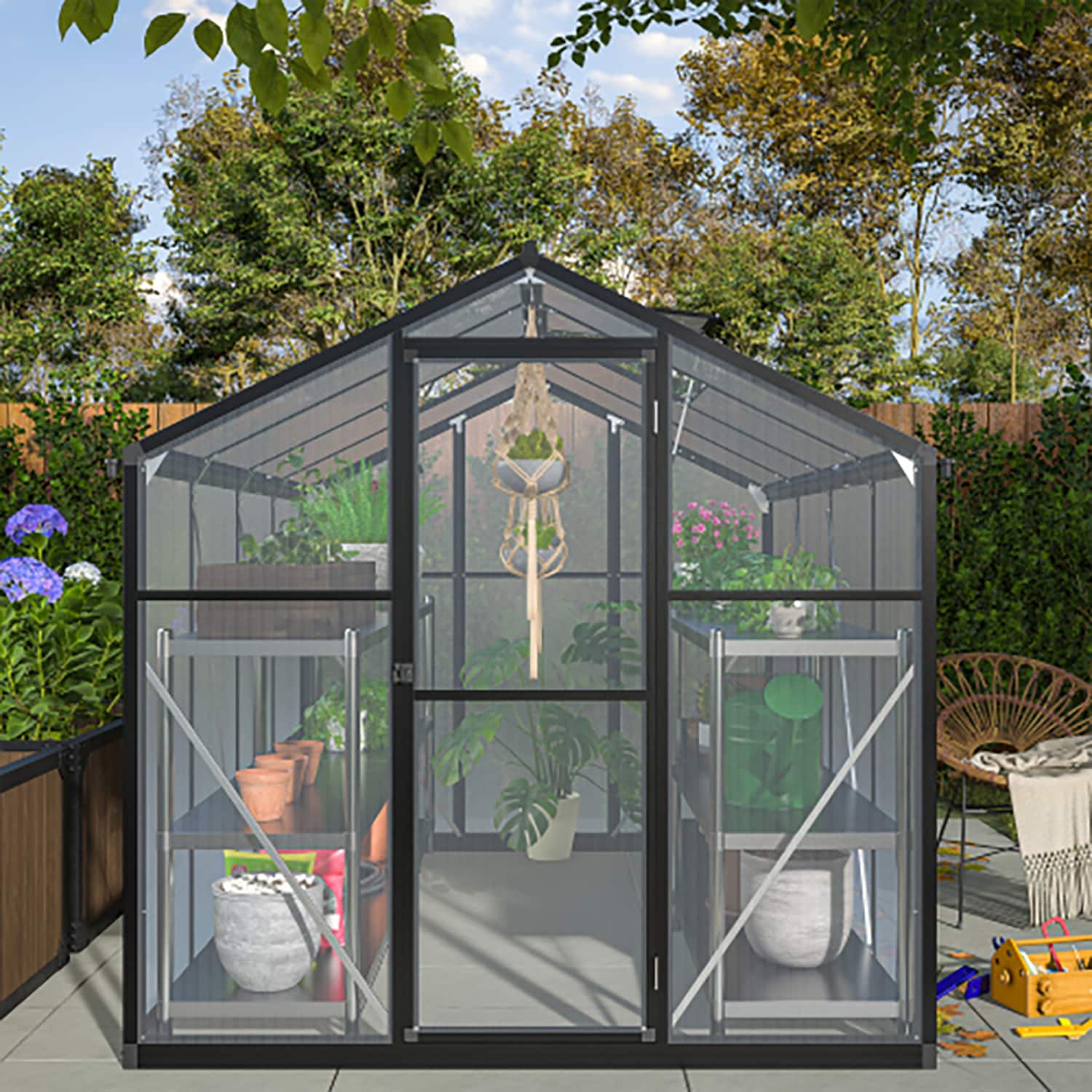 GZMR GM-W2500 greenhouses - View #10