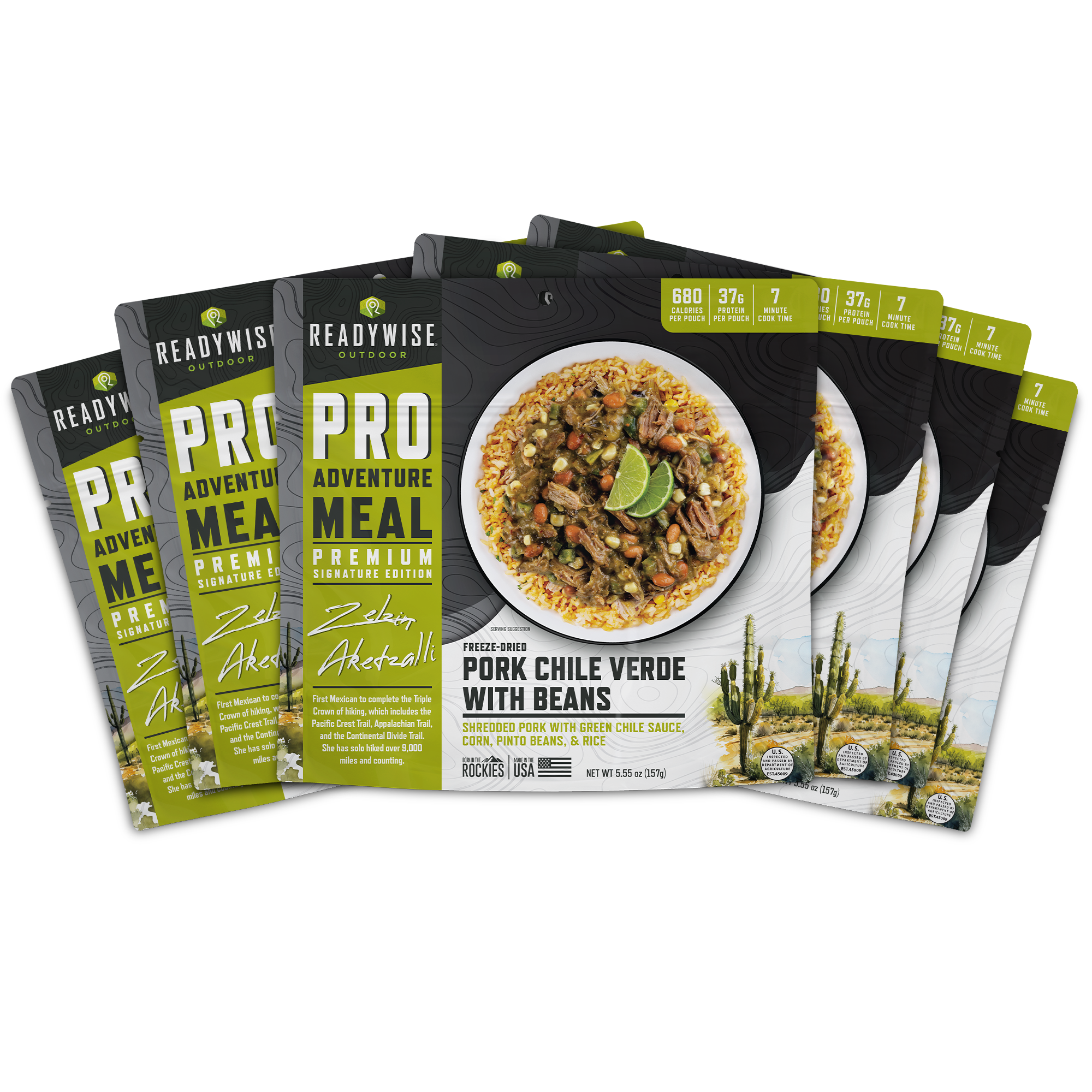 ReadyWise RW05-405 Chili Verde 8-oz Entree