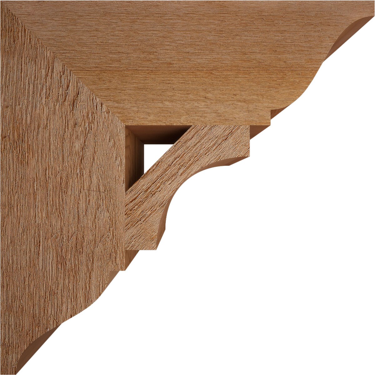 Ekena Millwork BKT06X18X18WTL01RWR corbels - View #3