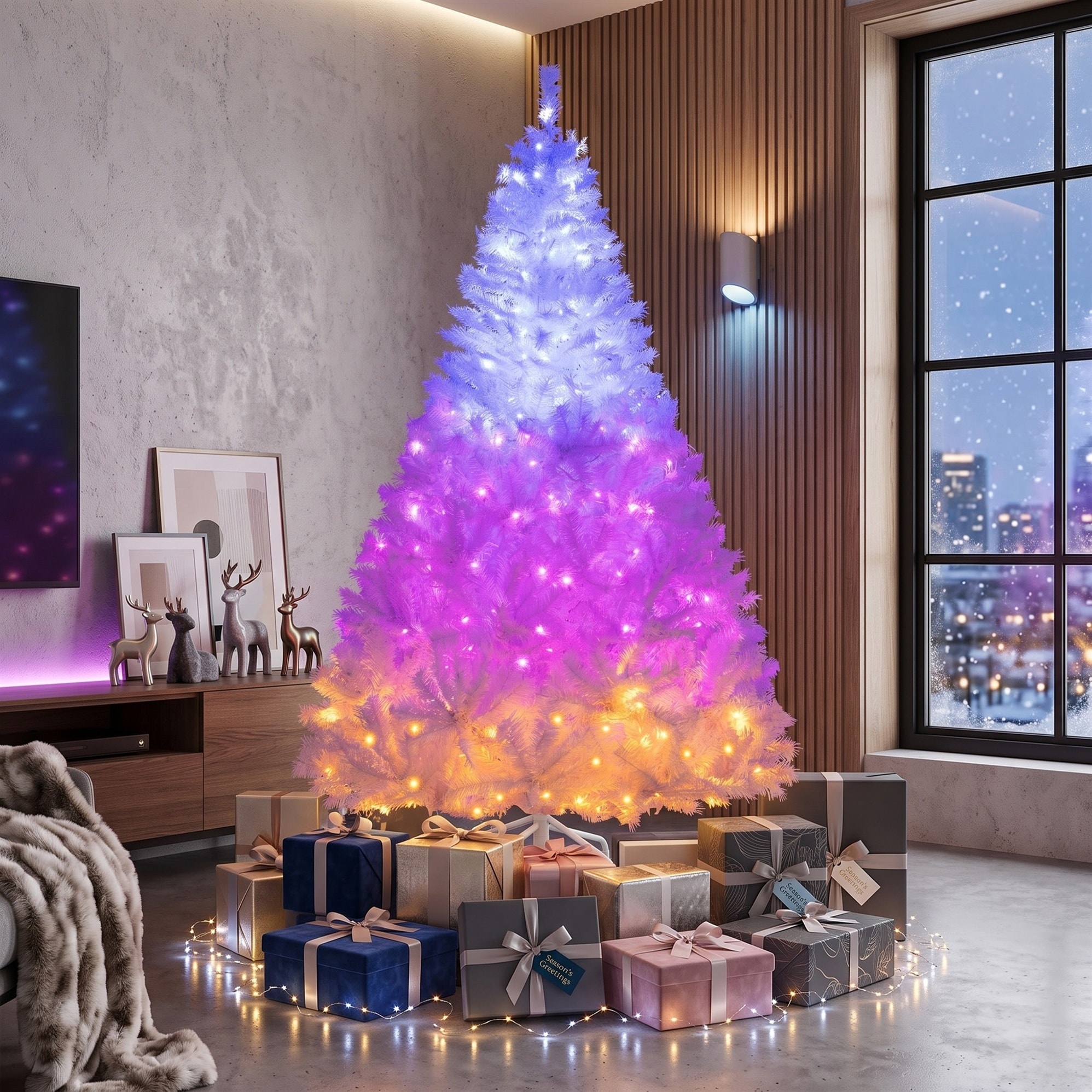 LIVIZA HYJ25262US-S Artificial-Christmas-Trees - View #4