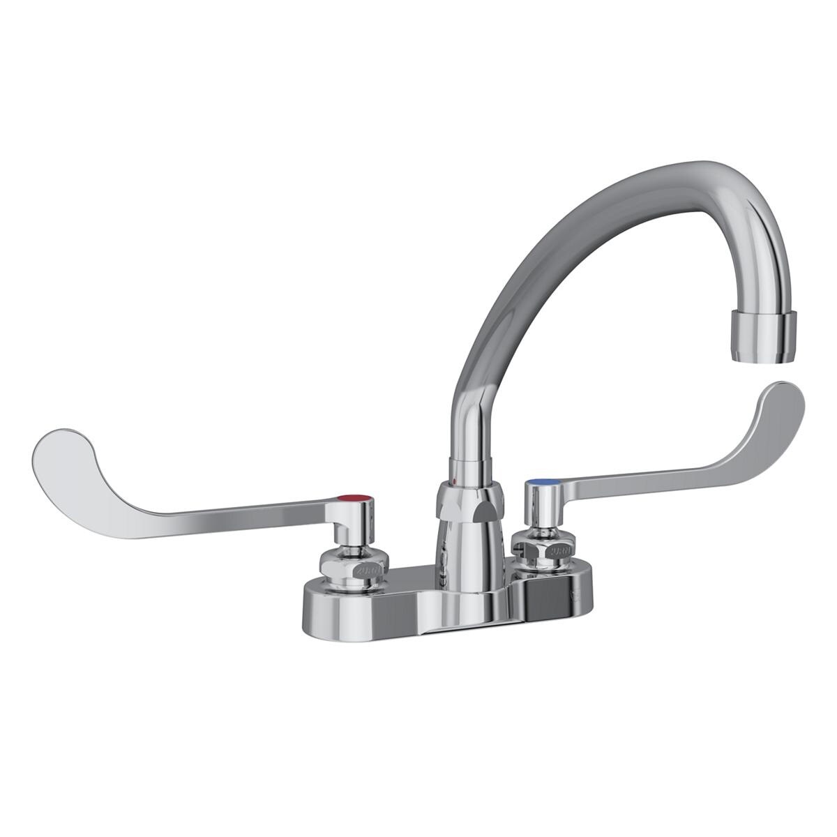 Elkay LK406AT10T6 Chrome Single Handle Commercial Kitchen Faucet