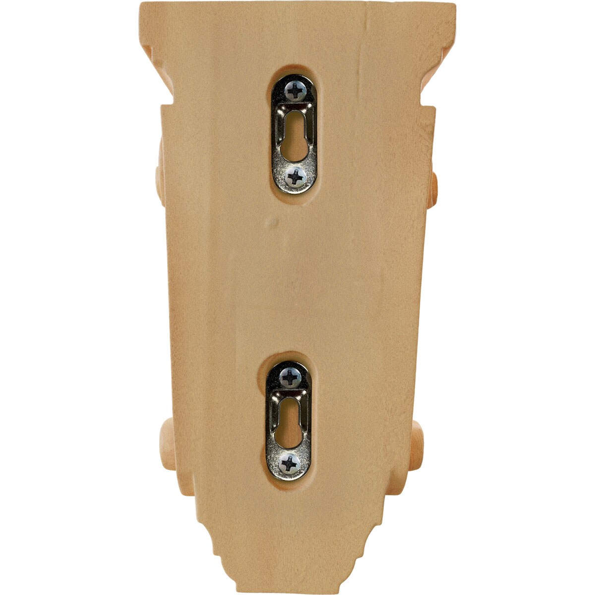 Cole Red Oak Hand-Carved Wood Corbel 7.5"