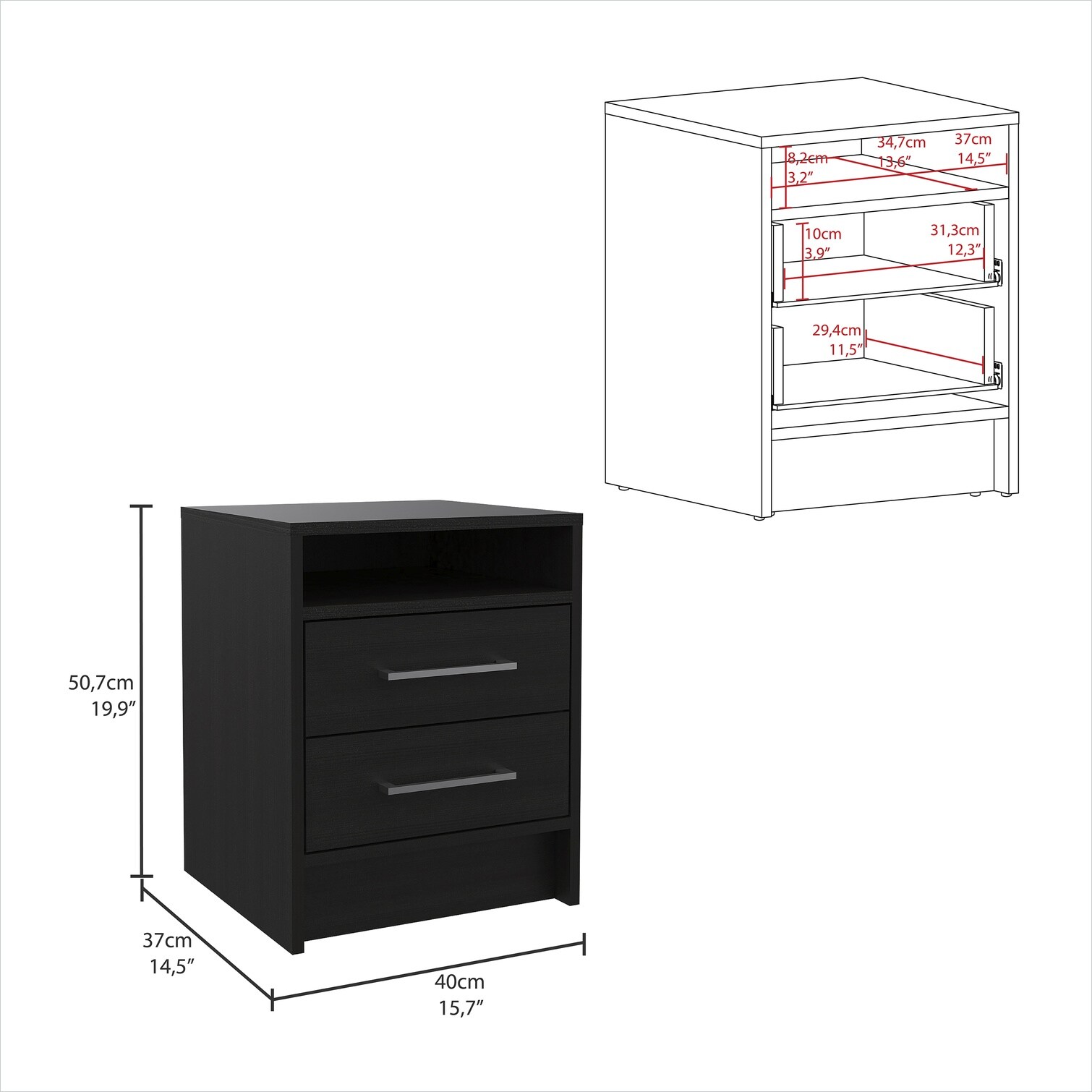 SunJet PEFVE8XAP1MH nightstands - View #6