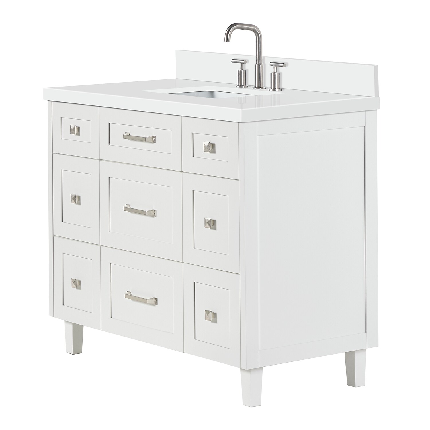 ARIEL B43WQRVOWHT Bath-Vanity-Combo - View #8