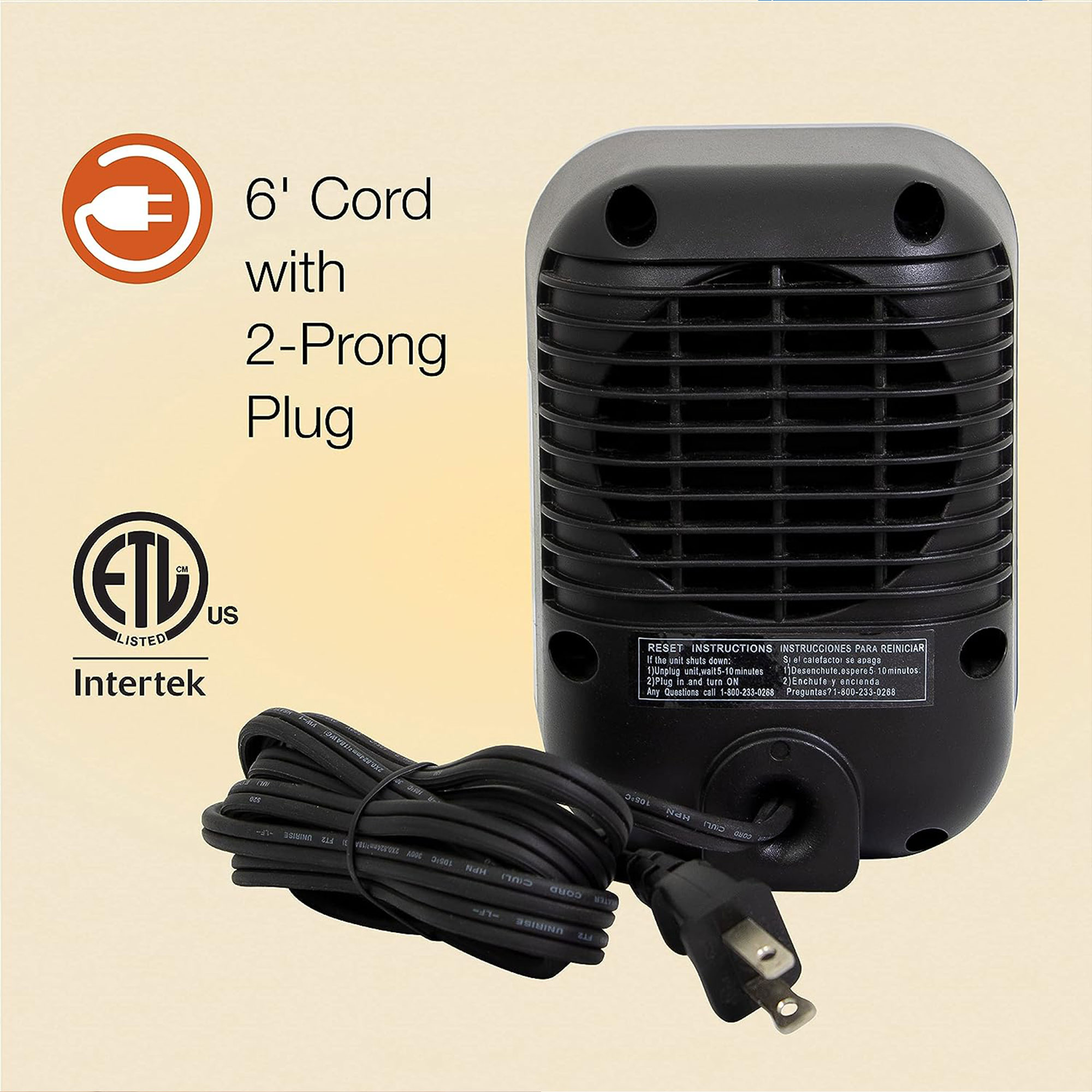 Lasko 4 X LKO-101 Portable-Electric-Heat - View #6
