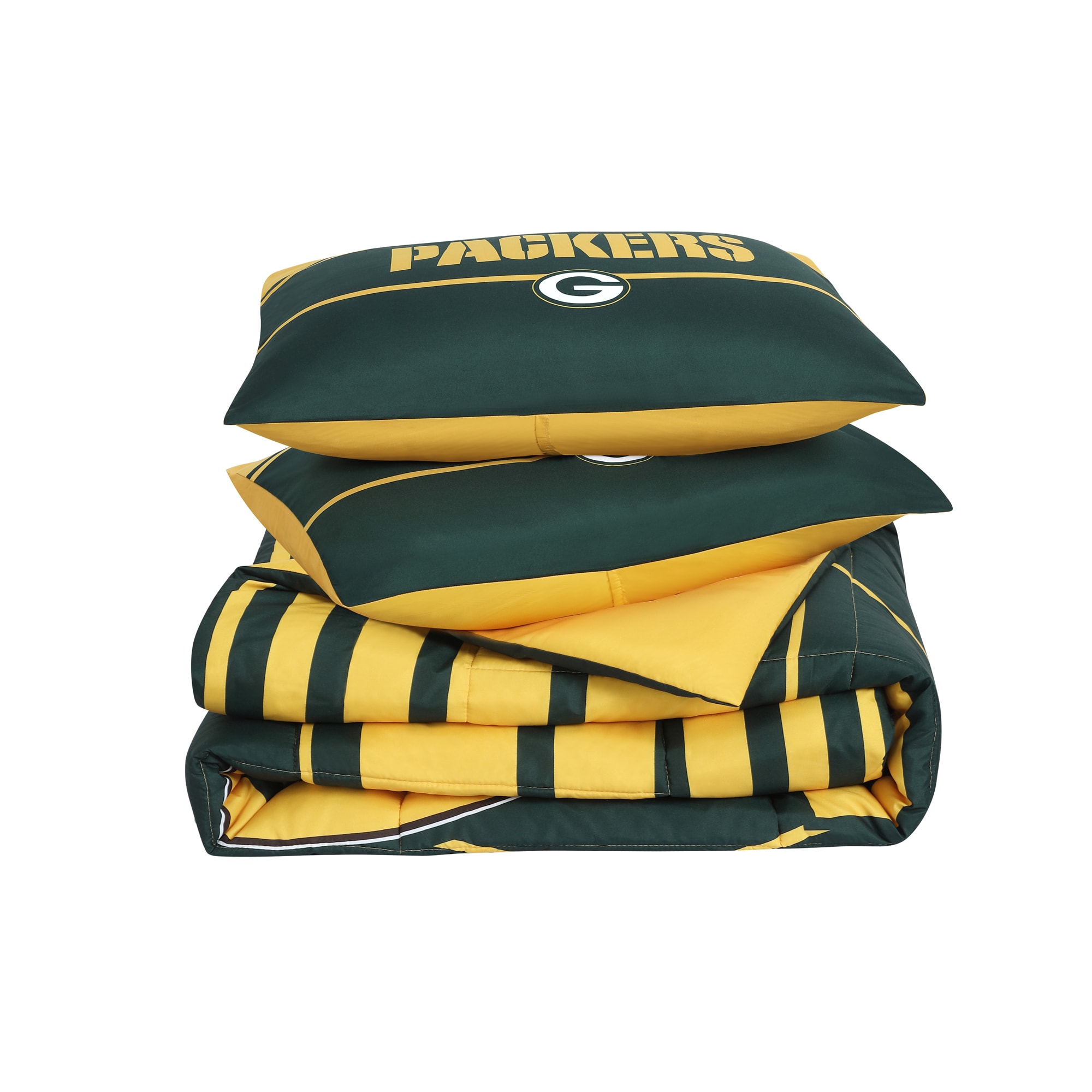 Green Bay Packers Bedding Sets Cotton Blend Duvet Cover Pillowcase