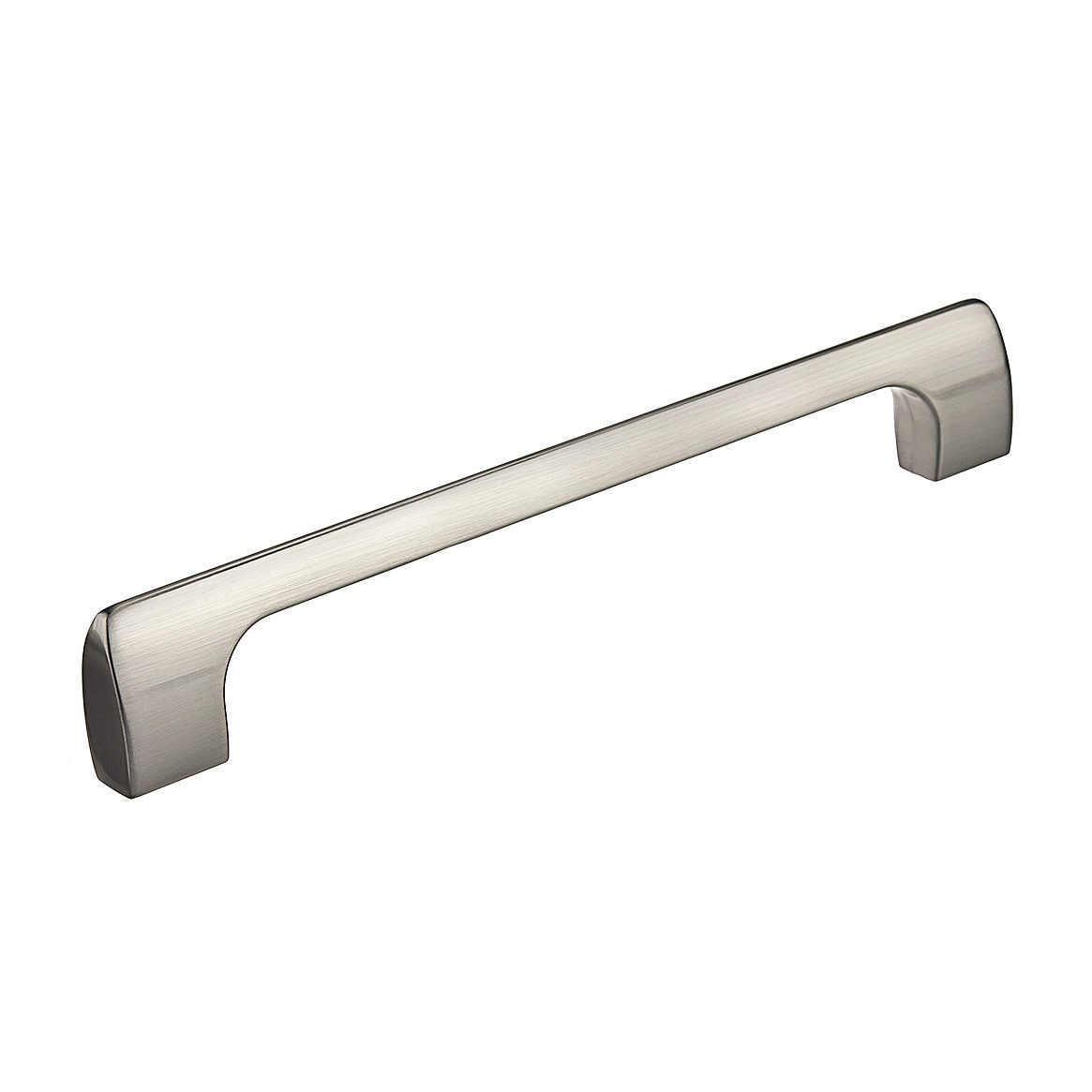 Richelieu BP814160195 Tichester 6-5/16-in , 160mm Center to Center Brushed Nickel Triangular Handle