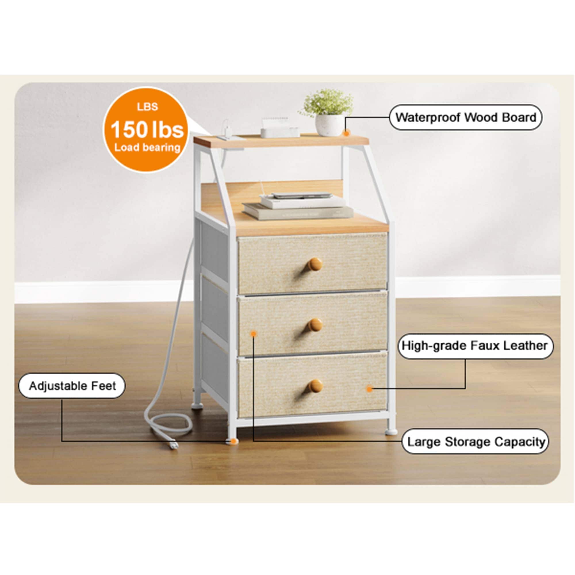REAHOME 322427 nightstands - View #3