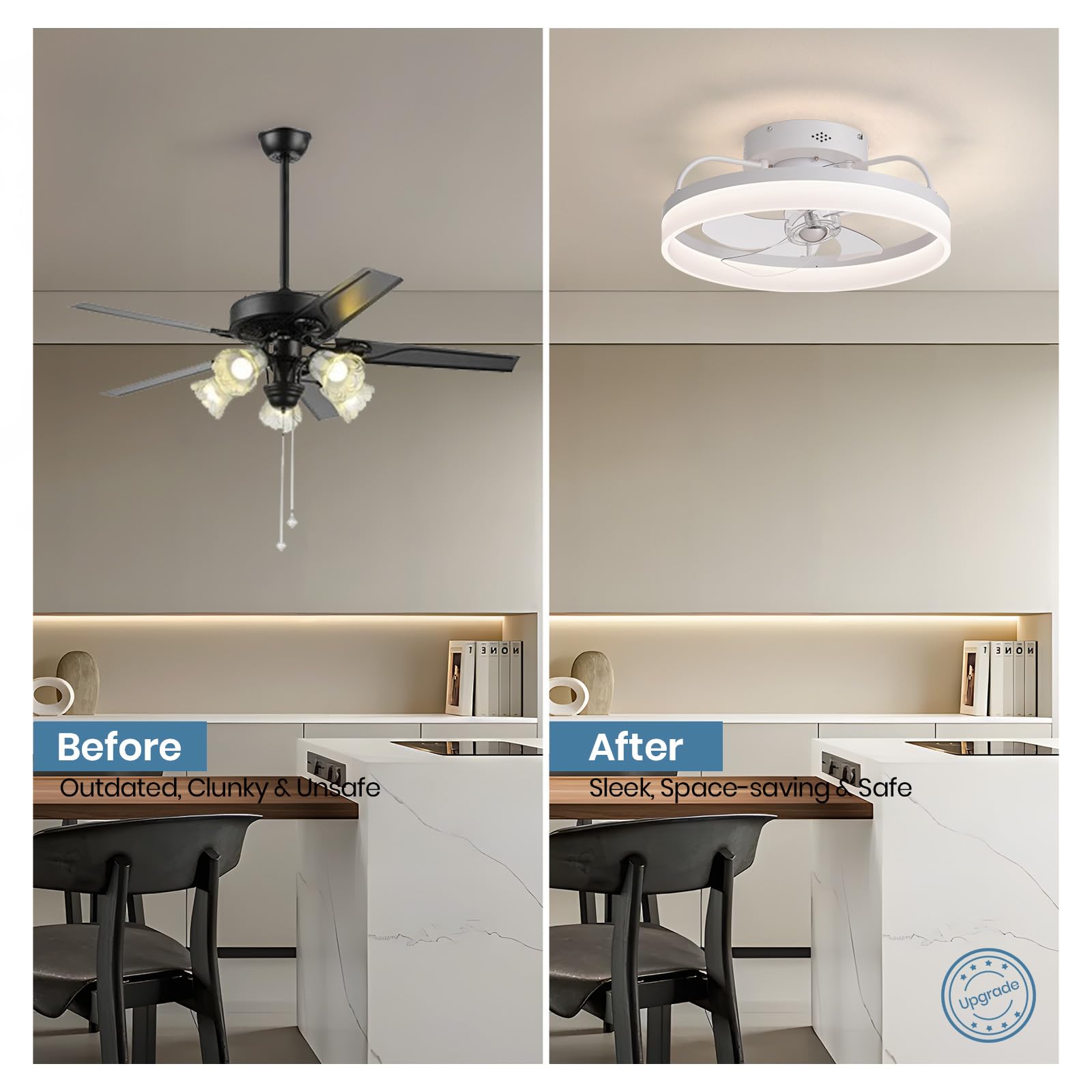SILJOY LL-6001WH-03 Ceiling-Fans - View #2