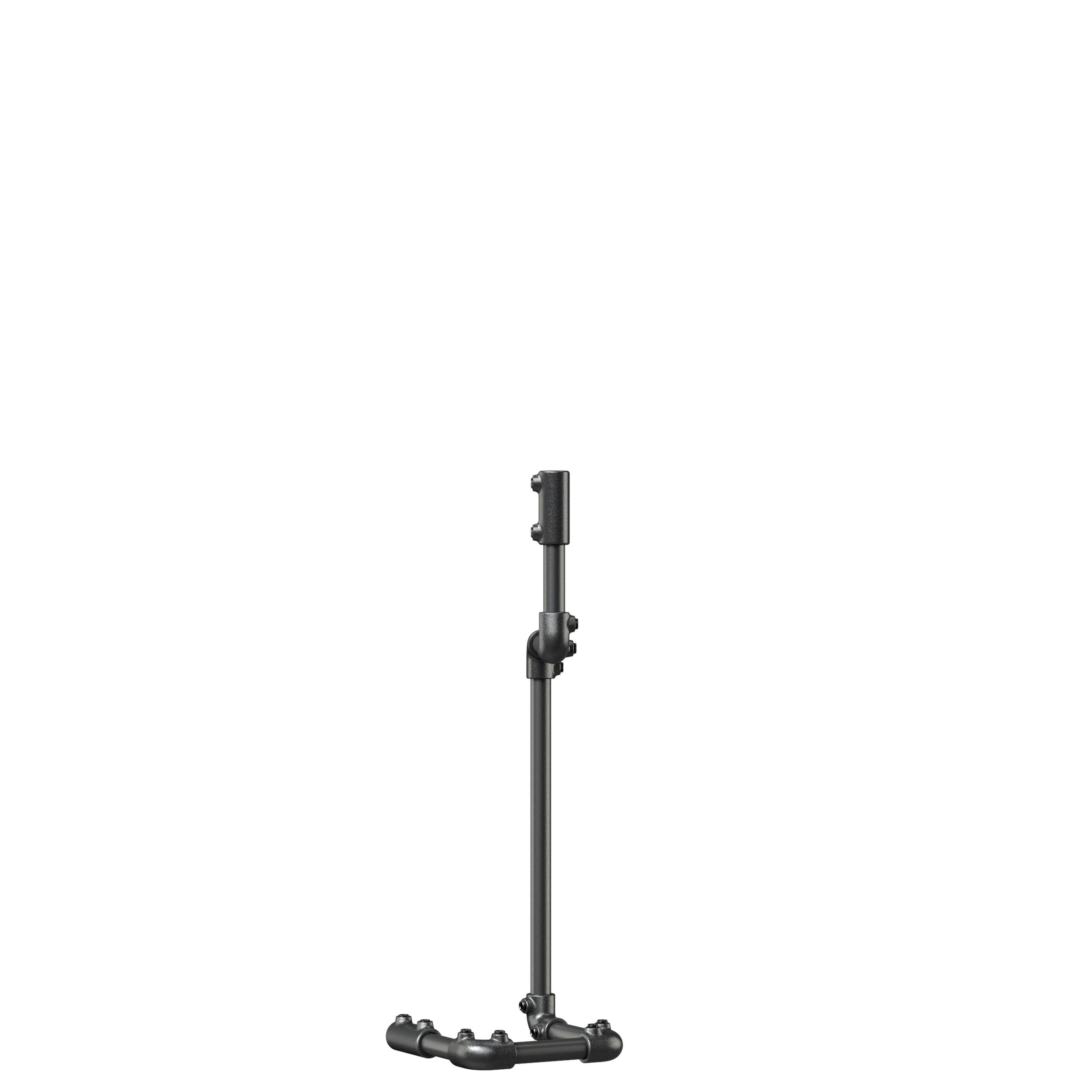SteelTek Matte Black Industrial Table Lamp Kit #669-001