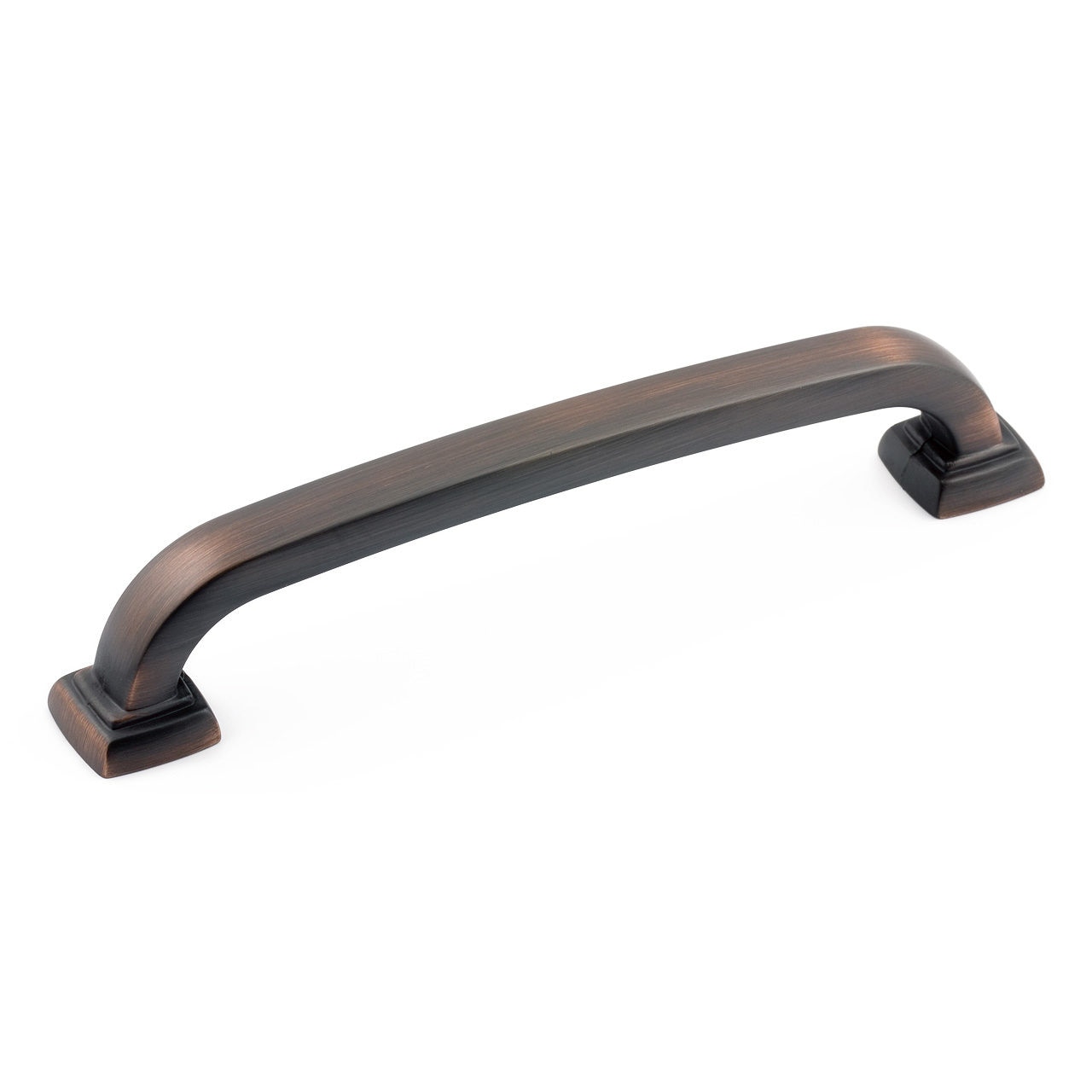 Richelieu BP81596BORB Vaughan 3-3/4-in , 96mm Center to Center Brushed Oil-Rubbed Bronze Arch Handle