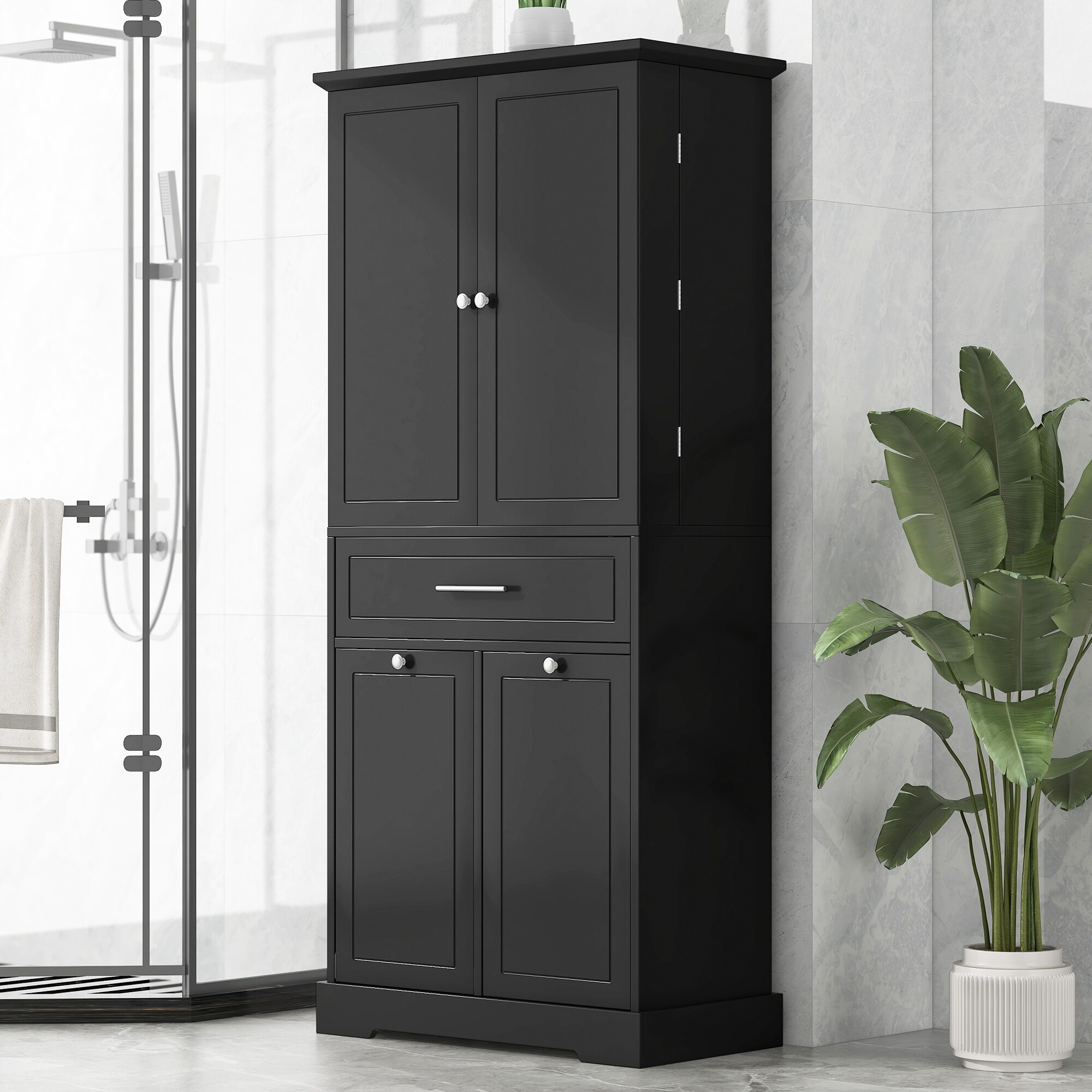 ModernLuxe L3P-N725P262025B Bathroom-Wall-Cabinets - Thumbnail View #2