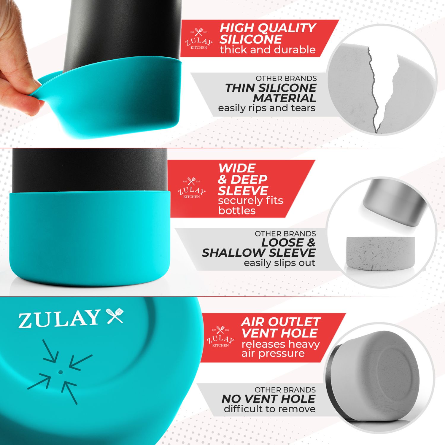 Zulay Kitchen X002NXJ5H7 Drinkware-Accessories - View #3