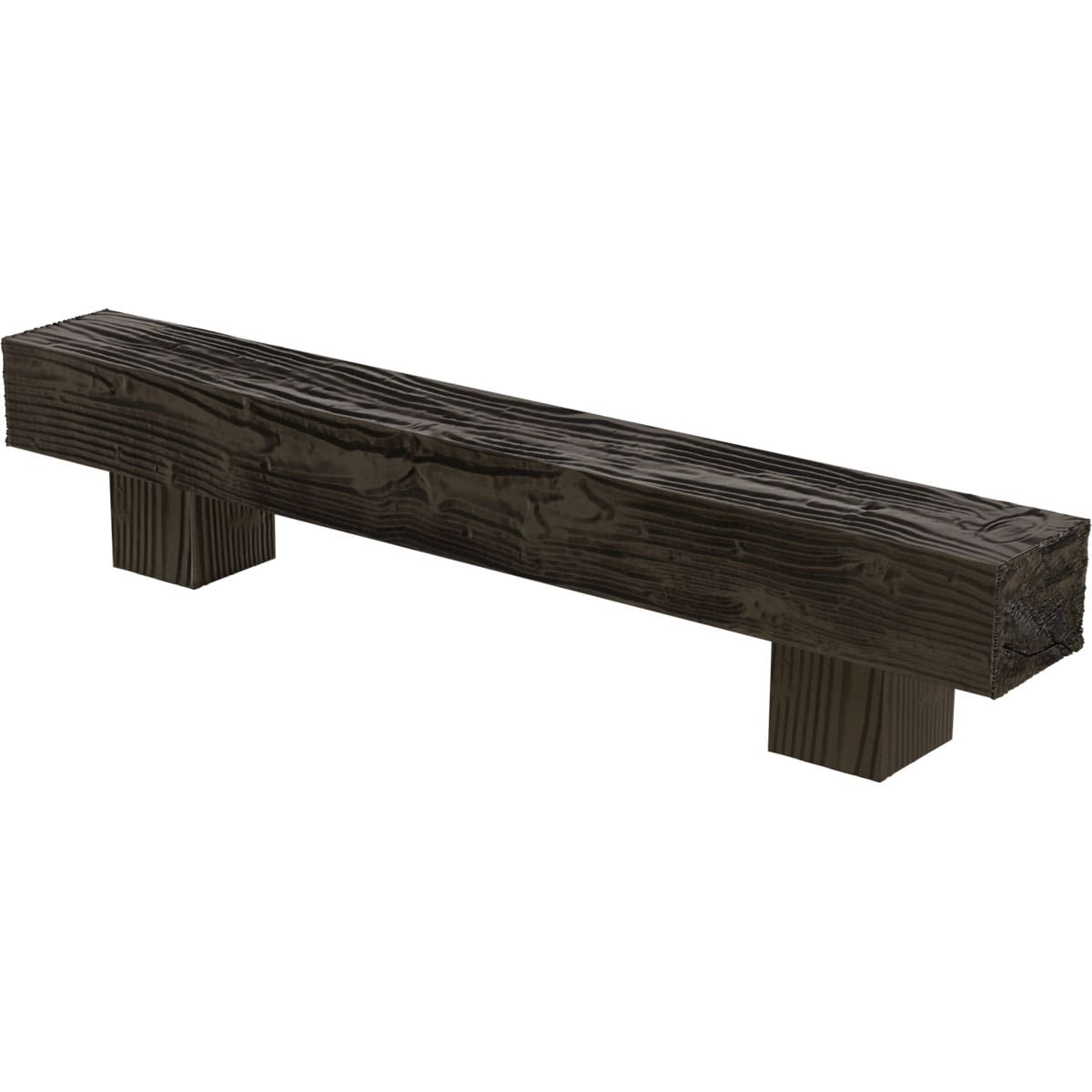 Ekena Millwork MANUSD08X08X72AOBD Mantel-Shelves - View #3