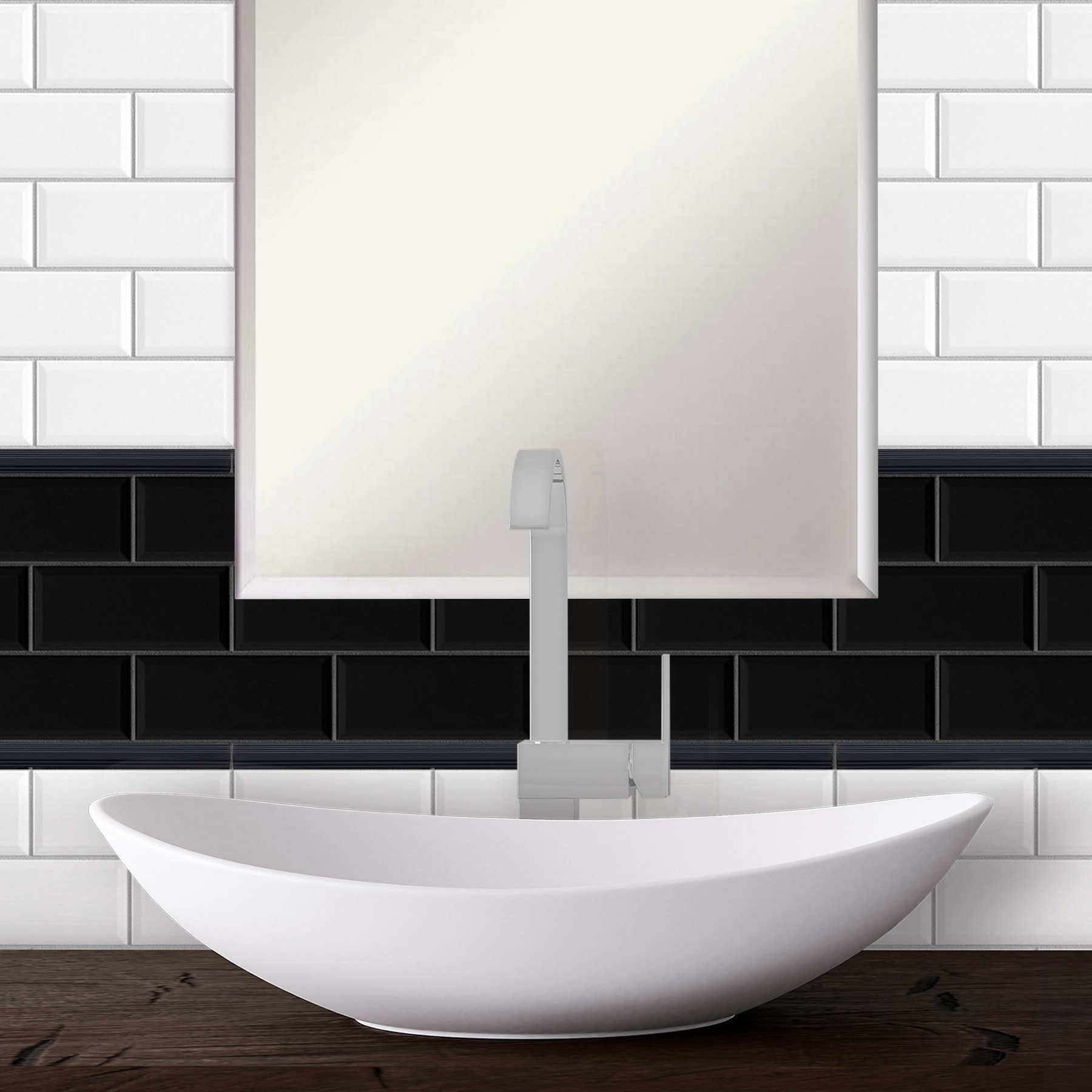 allen + roth SL86429L Wall-Trim-Accent-Tile - View #4