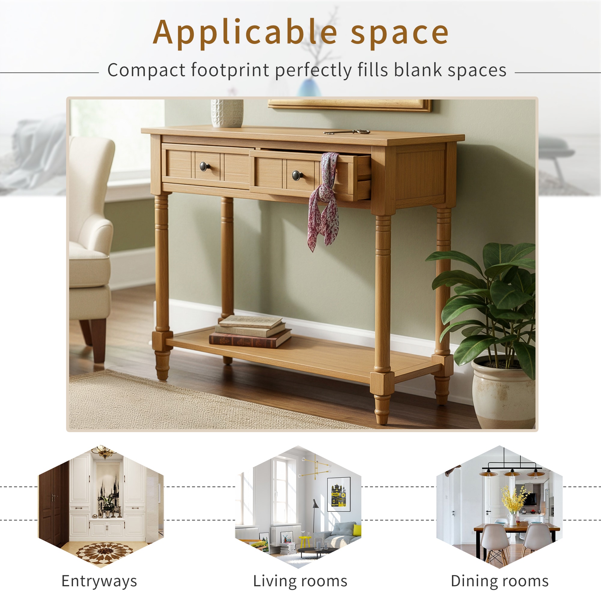 LOVMOR SF-W-N715P364059N Console-Sofa-Tables - View #7