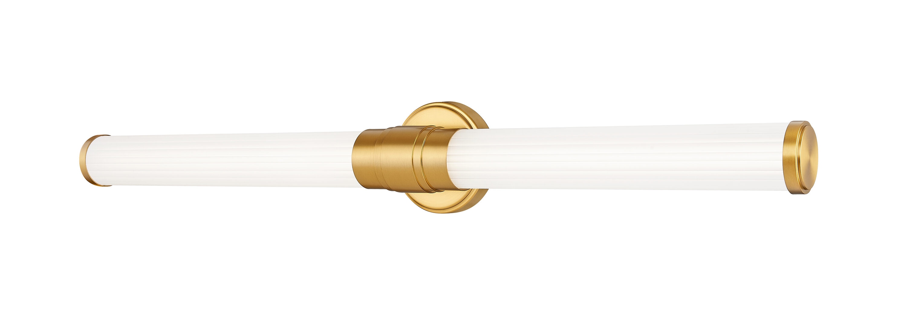 Z-Lite 1020-32W-MGLD-LED Warwick 32.5-in 1 -Light Brushed Gold Integrated LED Transitional Vanity light