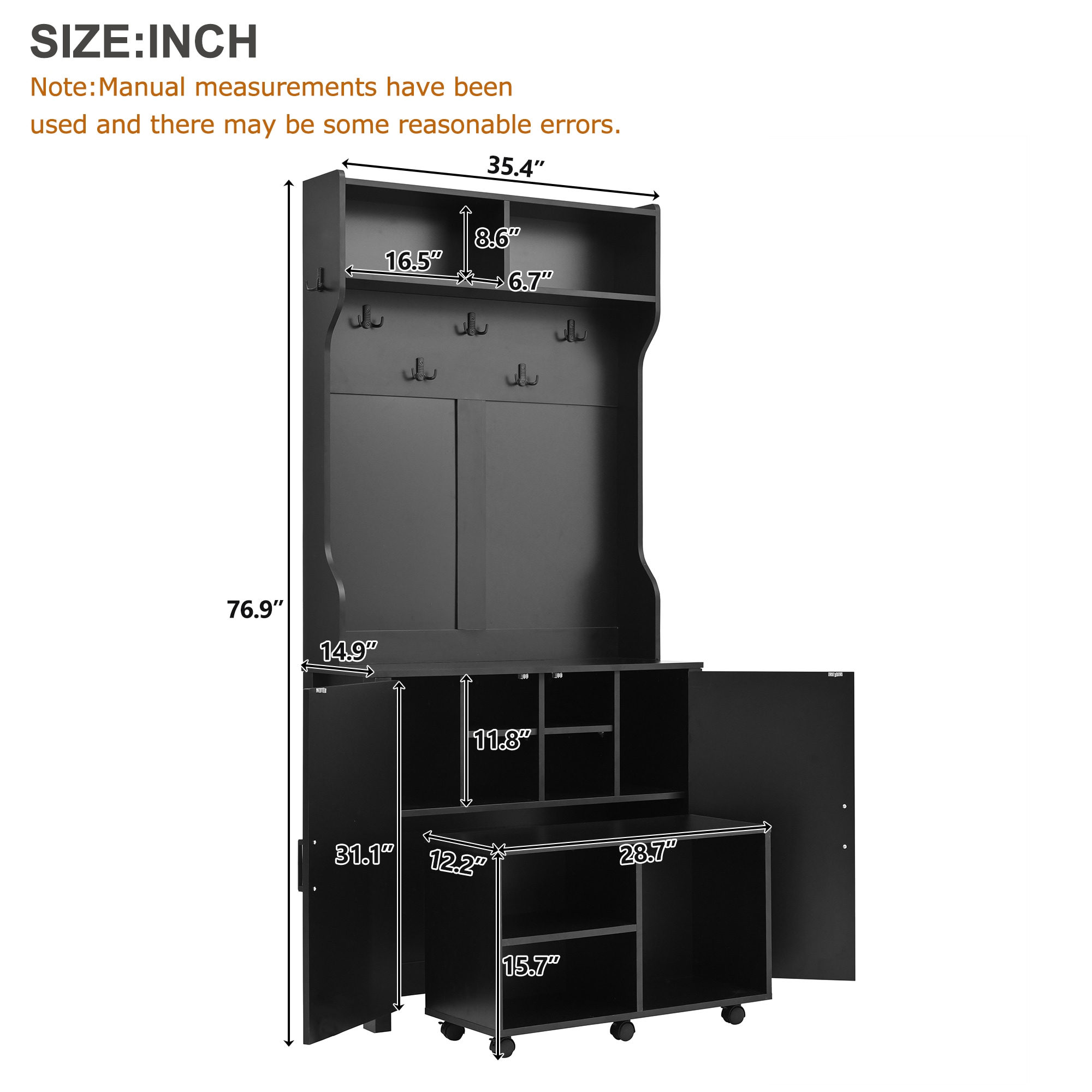 JANSNO HT-CR-46 Hall-Trees - View #2