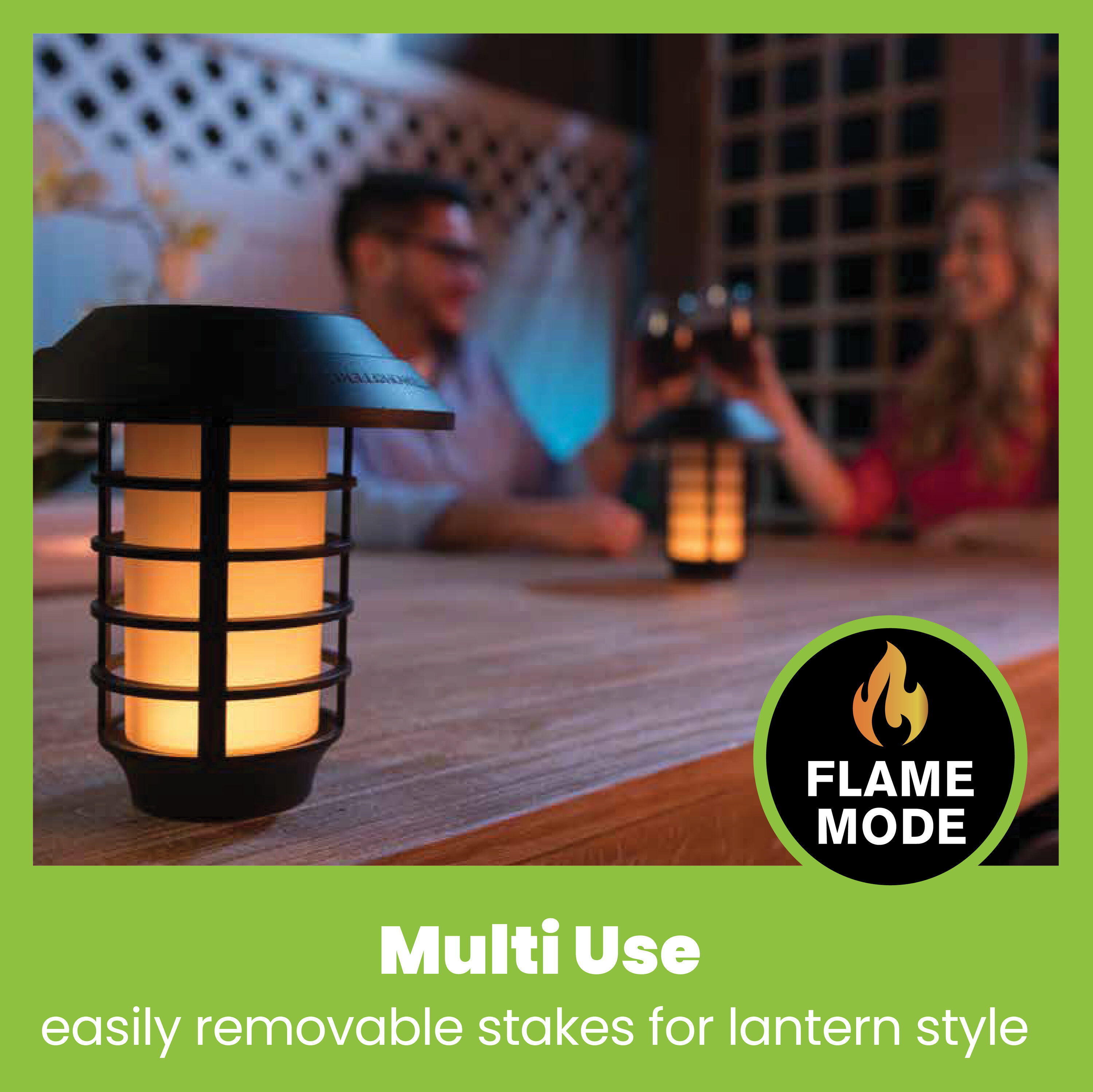 Bell+Howell Black LED Solar Pathway Lights Multipack