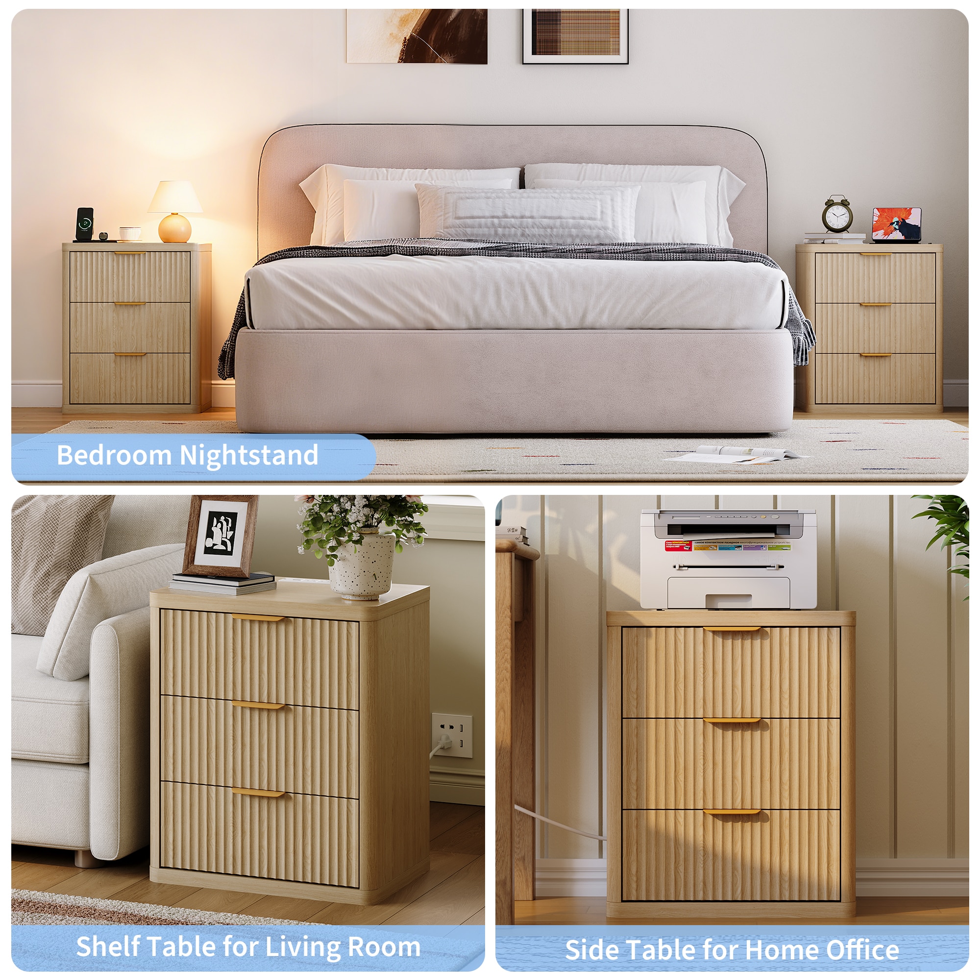 IdealHouse C8B-VZD9-CFOGZC2T nightstands - View #7