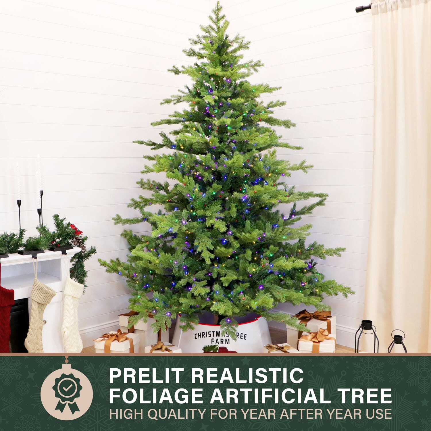 Fraser Hill Farm FFFX075-6MGR Artificial-Christmas-Trees - View #3