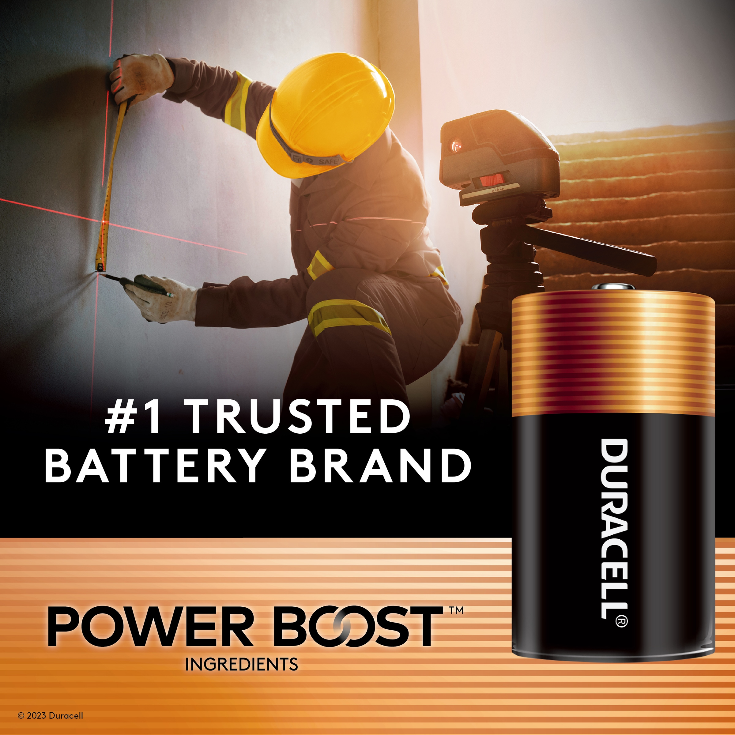 Duracell Power Boost 1.5 V Alkaline Batteries Size AA - 8 ct pkg