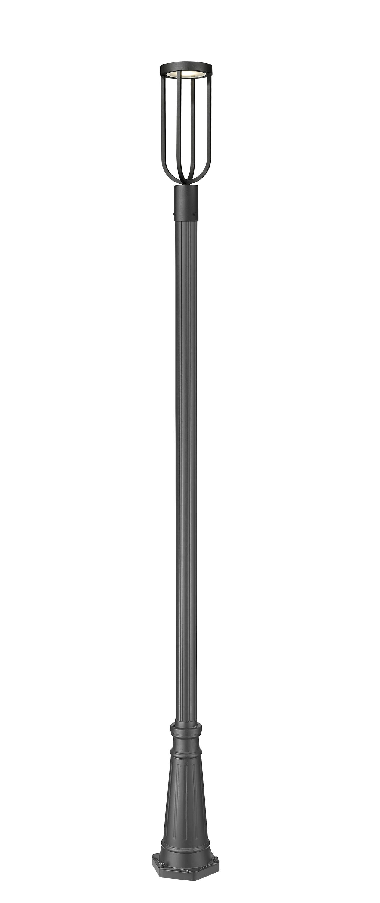 Z-Lite 5005PHM-519P-BK-LED Complete-Post-Lights - View #5