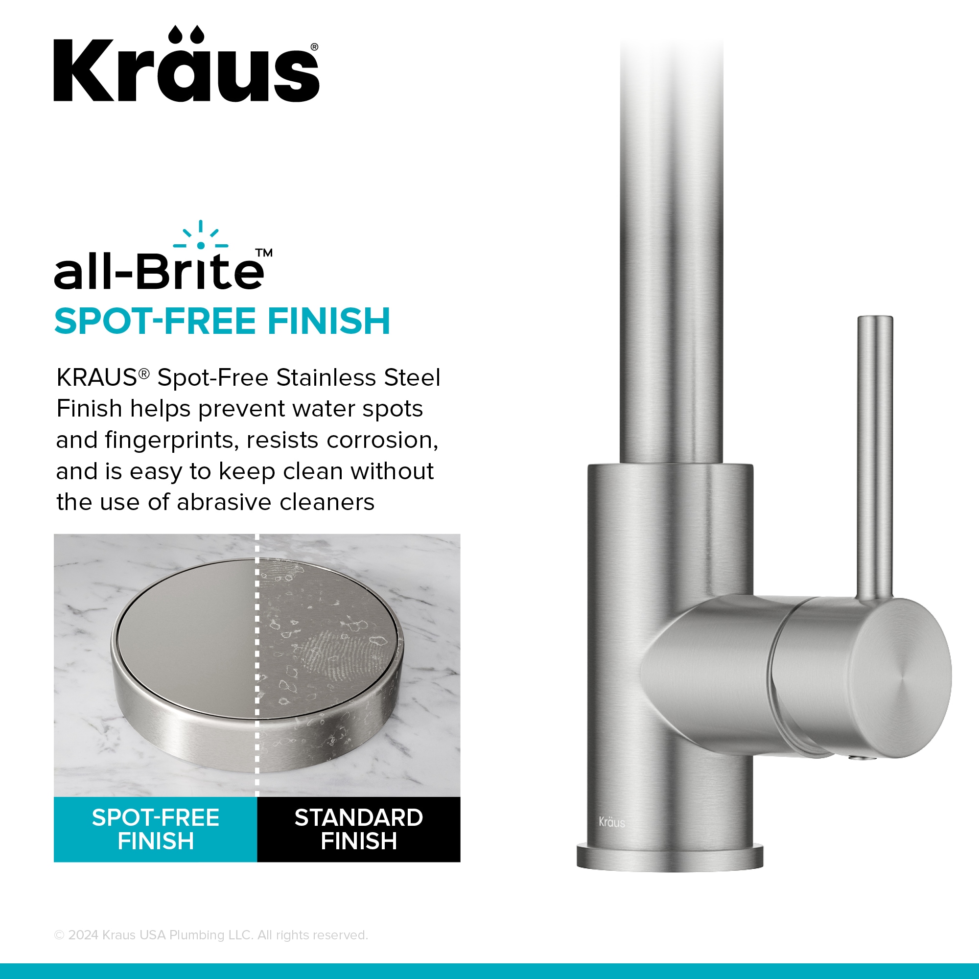 Kraus KSF-1616SFS Kitchen-Faucets - View #8