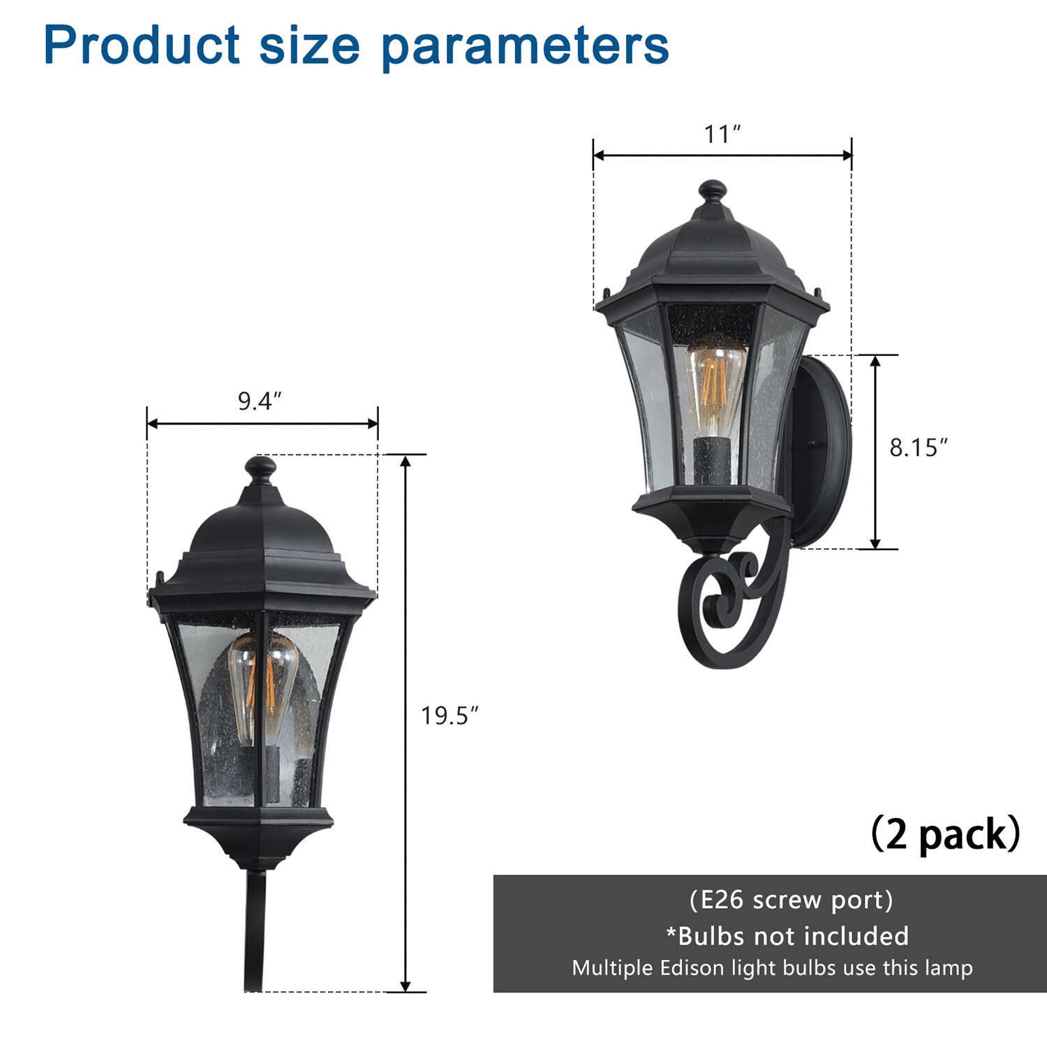 SINOFURN SYB510003OK Outdoor-Wall-Lighting - View #2