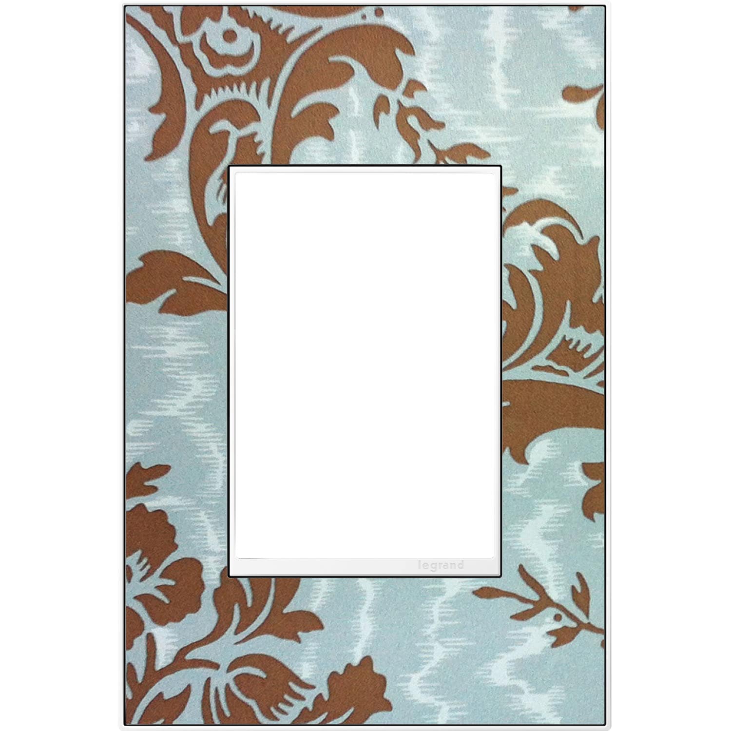 Legrand AWM1G3M4 adorne 1-Gang Specialty Size Custom with Magnesium Trim Plastic Indoor Screwless Square Wall Plate