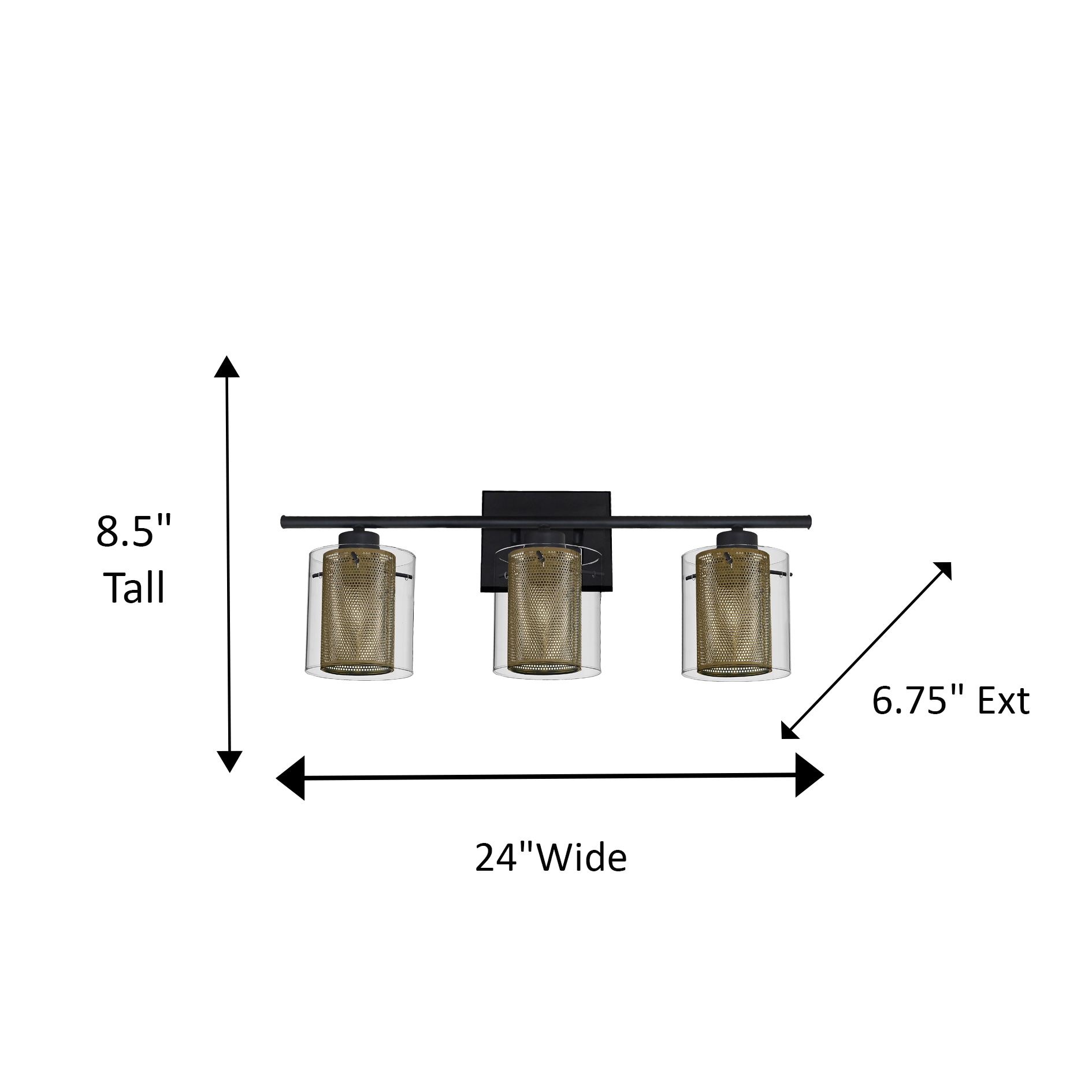 Whitfield Lighting VL28059-3BKGL b089995 - View #11