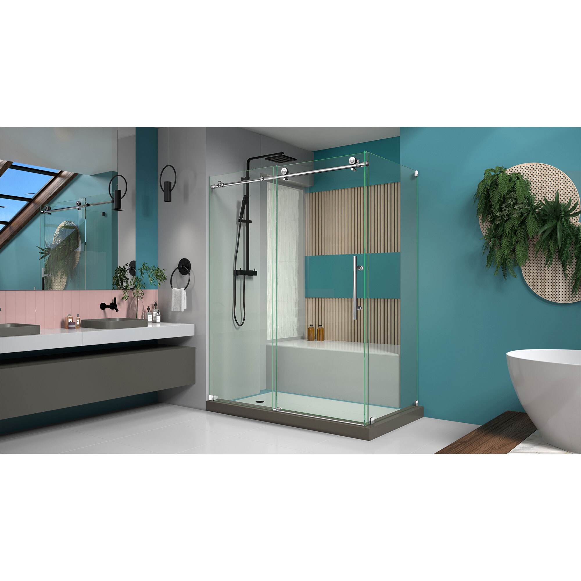 DreamLine SHEN-6134600-08 Shower-Doors - View #4