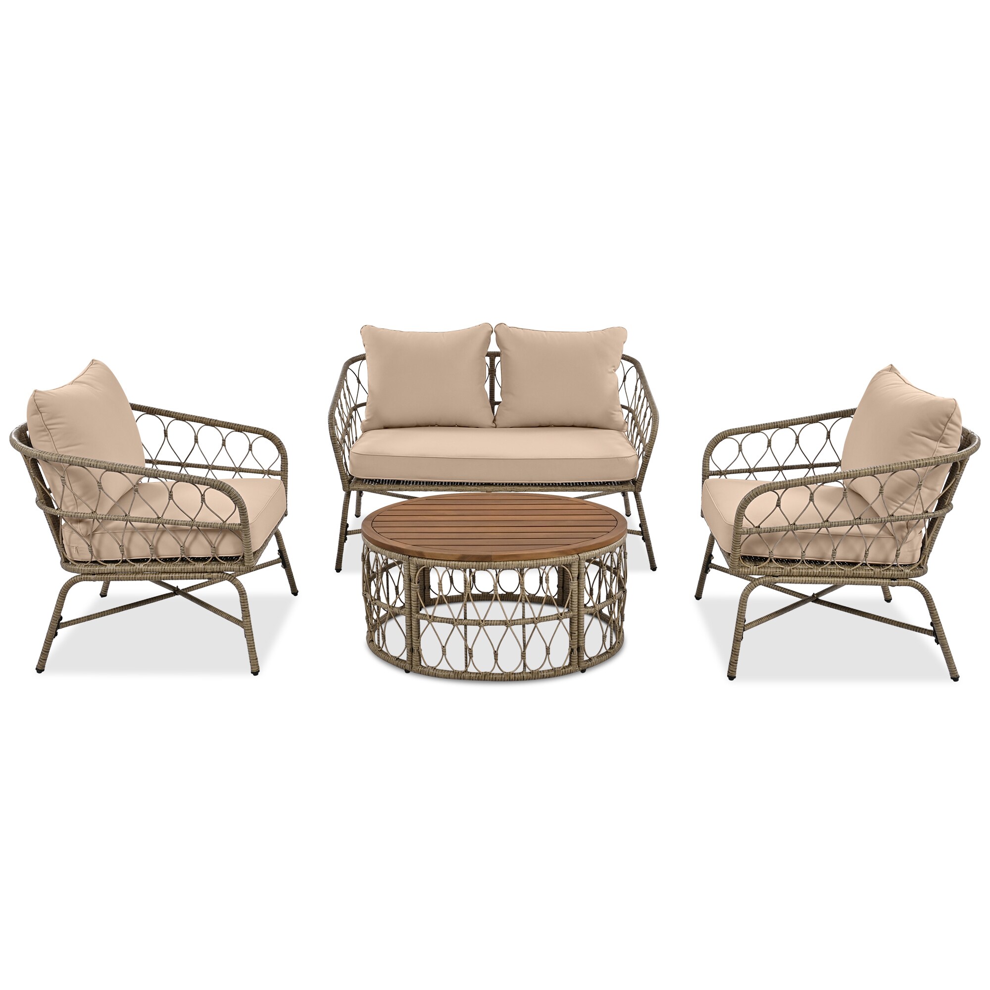 Fun Orange FUN25CP03 Patio-Conversation-Sets - View #6