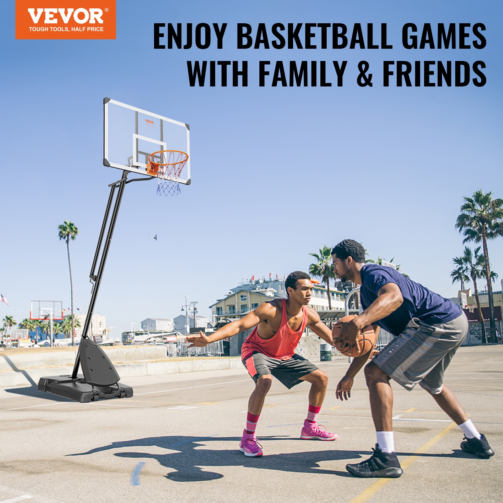 VEVOR LQK54CSYQJDD6IWIMV0 Basketball-System - View #8