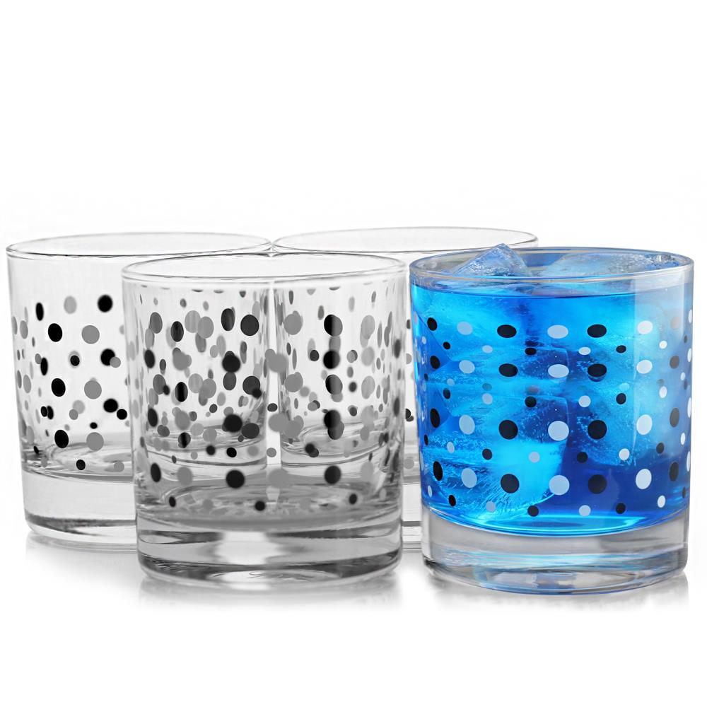 JoyJolt Disney 14.2-fl oz Glass Clear Goblet Set of: 4 in the Drinkware  department at