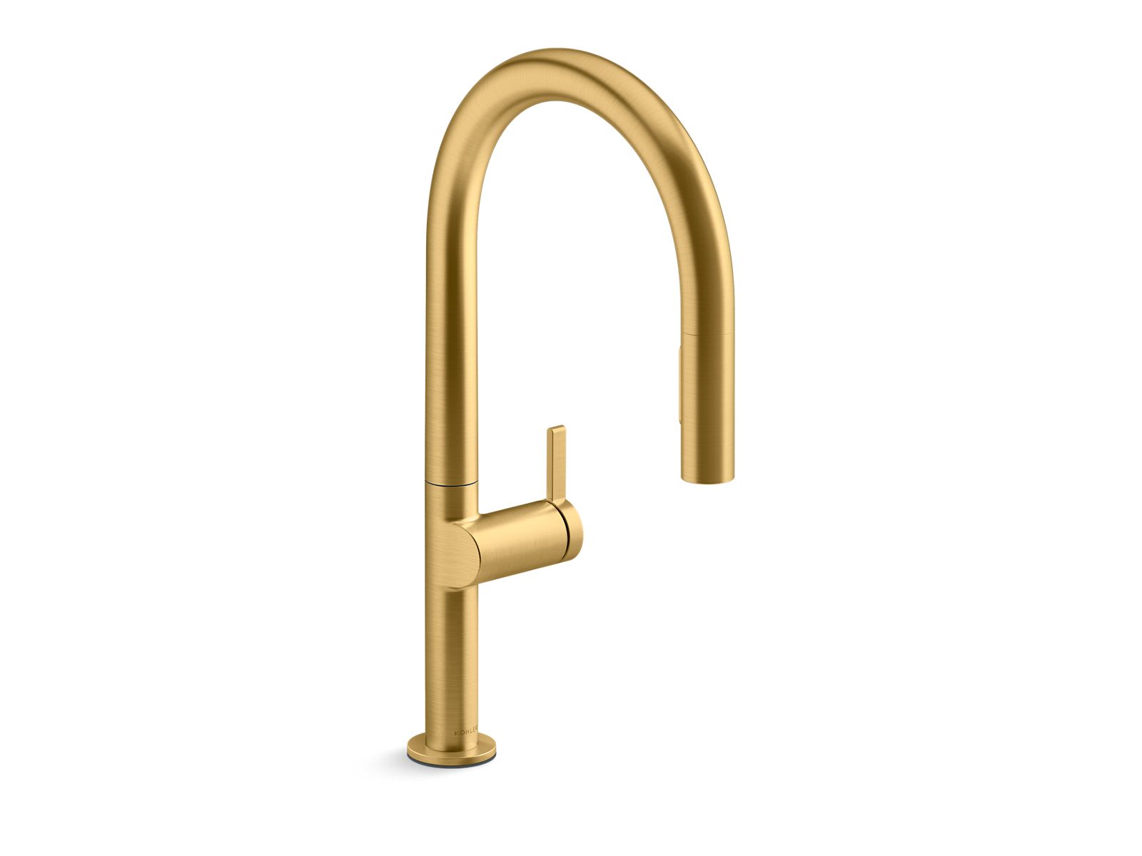 KOHLER 28268-2MB Components Pull-down kitchen sink faucet with two-function sprayhead