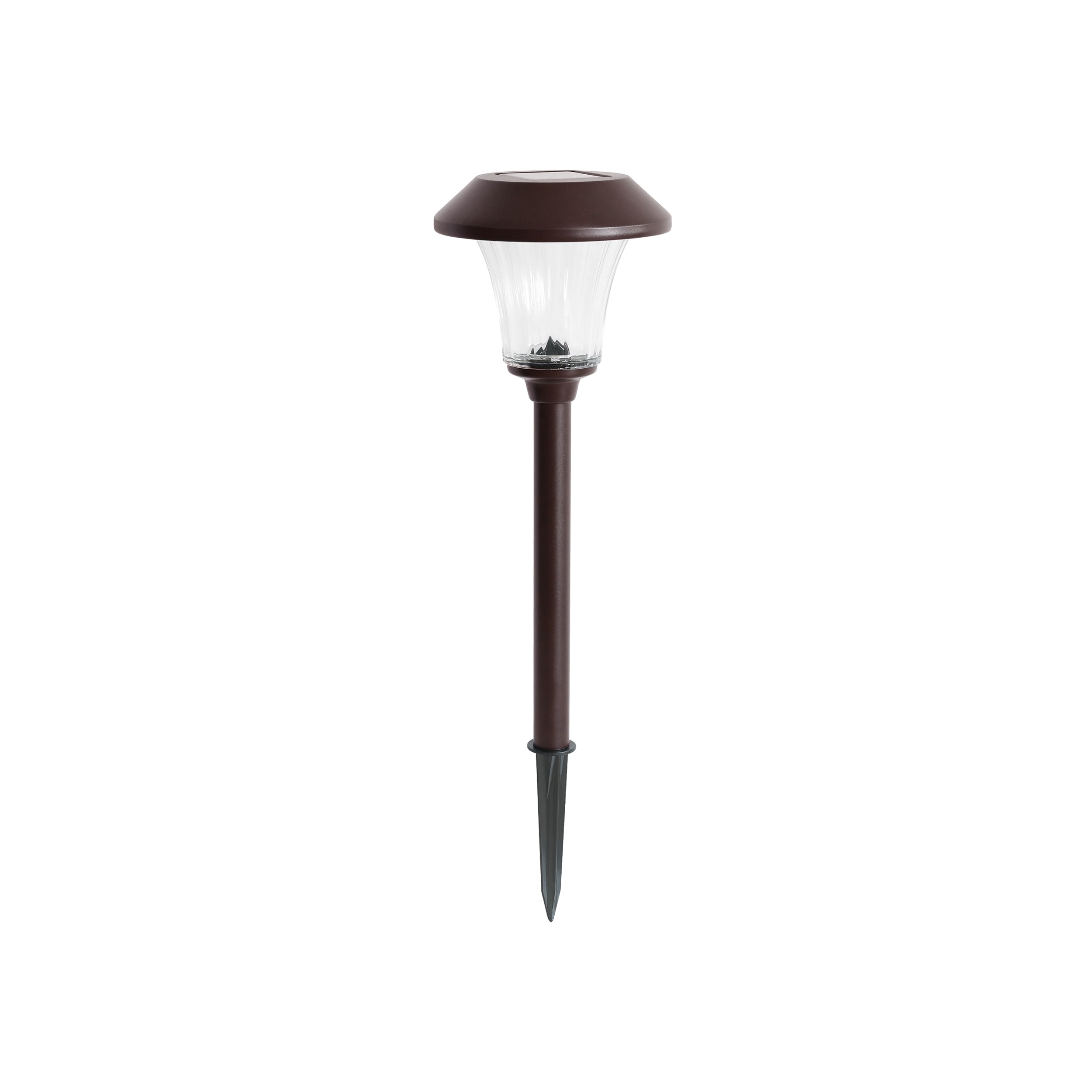 Harbor Breeze 10951-15-1BZ 15 -Lumens 0.15 -Watt Oil-Rubbed Bronze Solar LED Outdoor Path Light ( 3000-K )