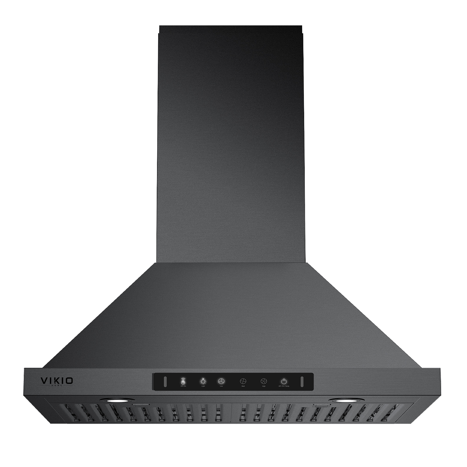  30 inch Convertible 535-CFM Recirculating Wall-Mounted Range Hood with Charcoal Filter