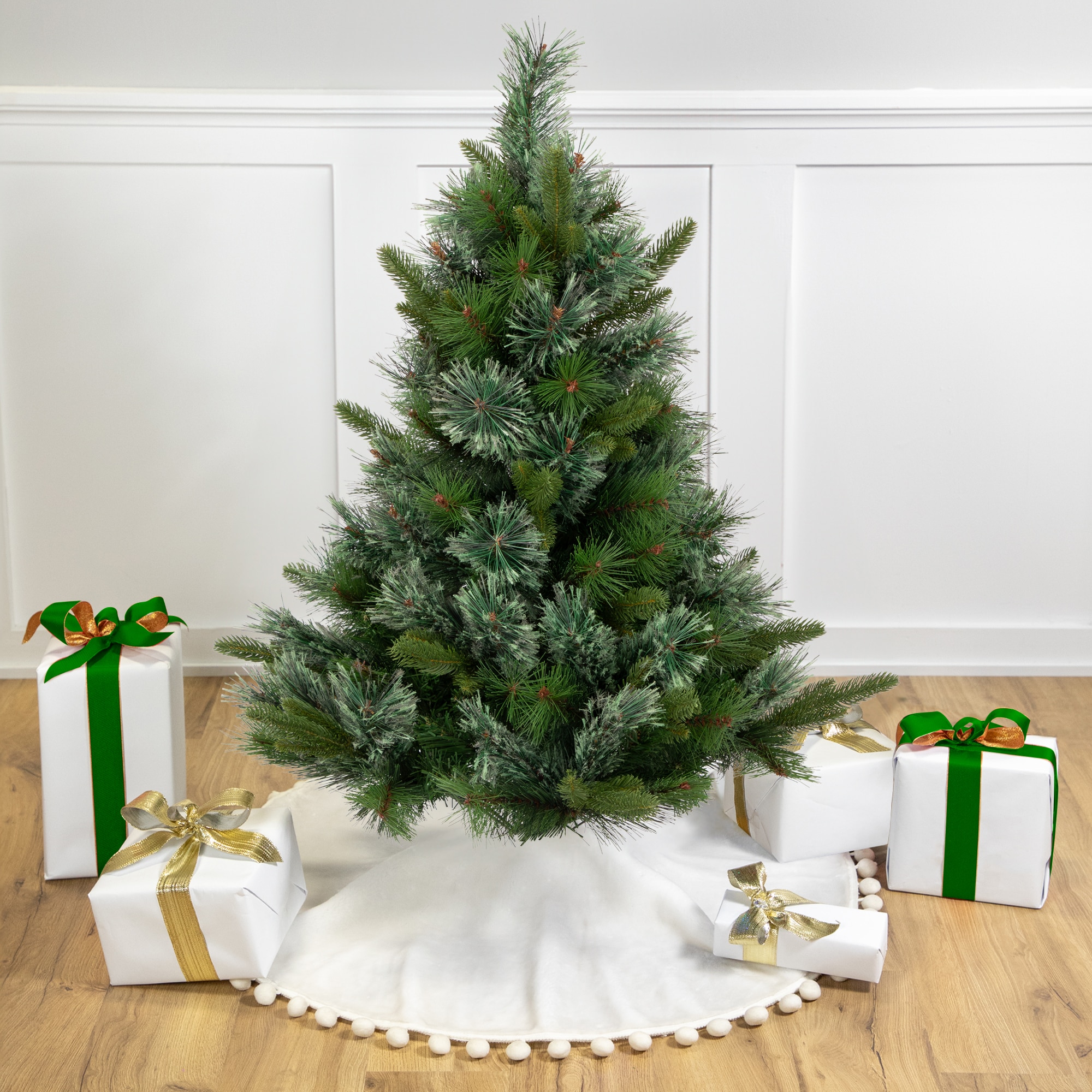 Northlight 32265445 3-ft Cashmere pine Artificial Christmas Tree