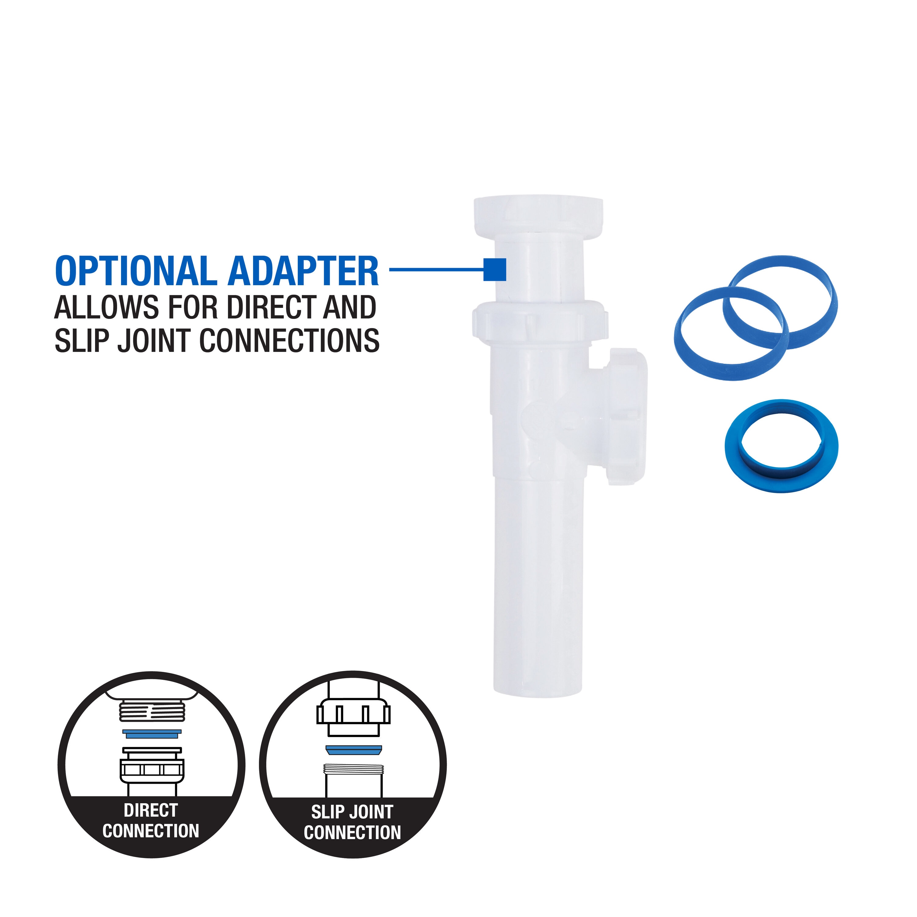 Dearborn 1000000491 1-1/2-in Plastic End outlet tee