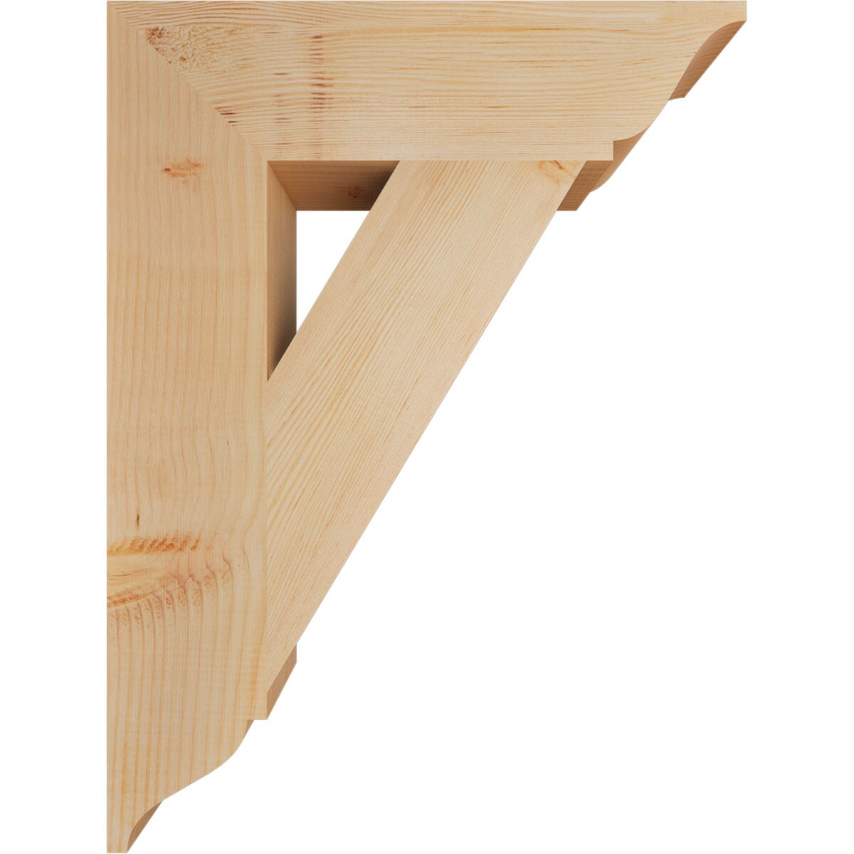 Ekena Millwork BKT06X24X32TRA01SDF Exterior-Brackets-Braces - View #3