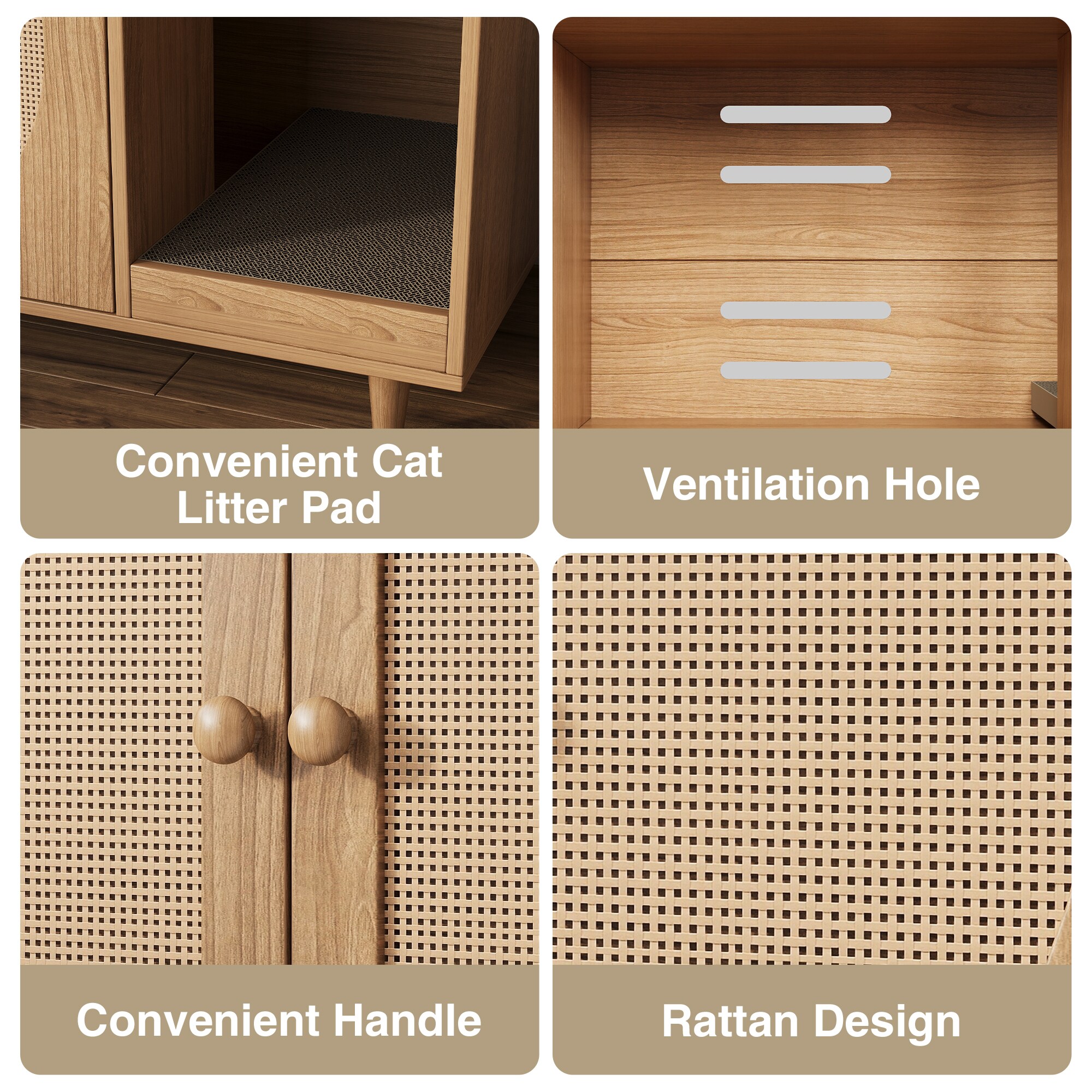 Vabches DE0041YM01A Litter-Boxes - View #4