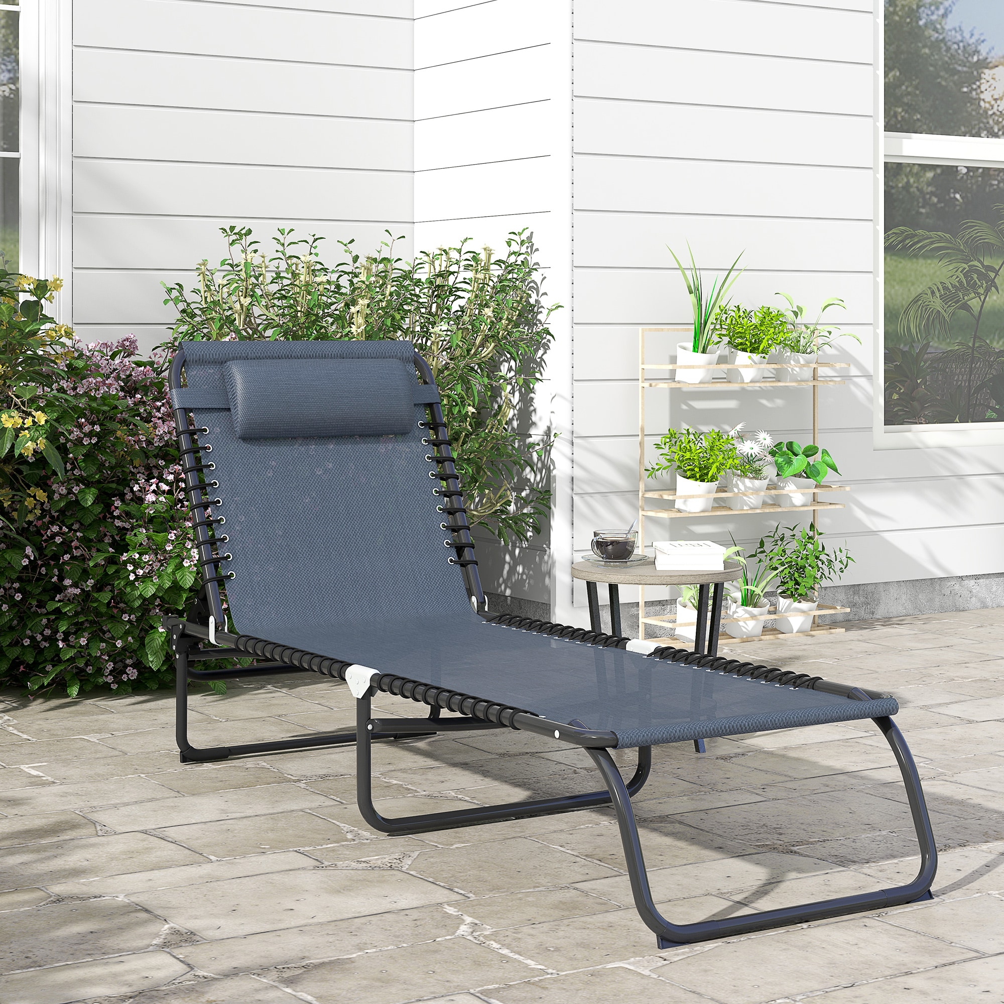 Outsunny 84B-206GY Patio-Chairs - View #2