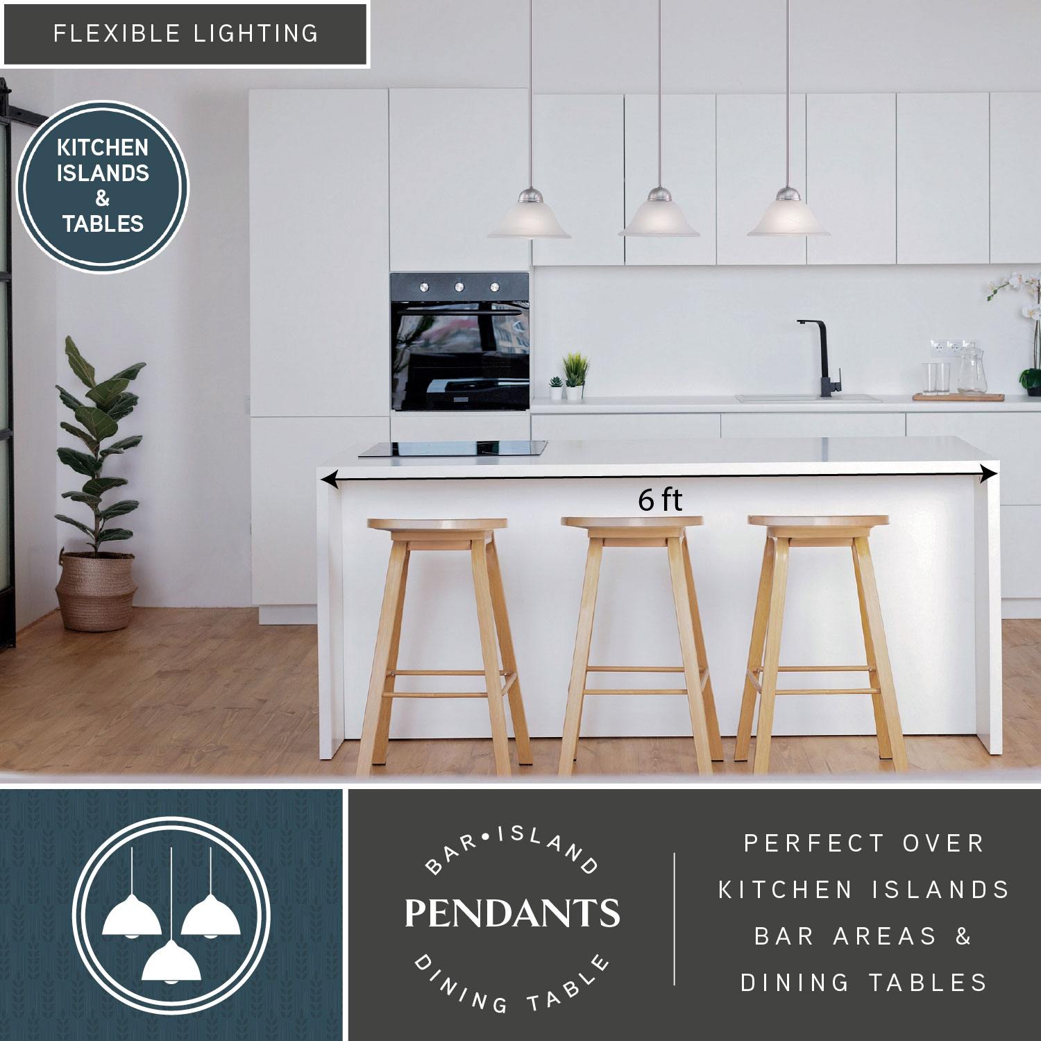 Cascadia PD5027BN Pendant-Lights - View #2