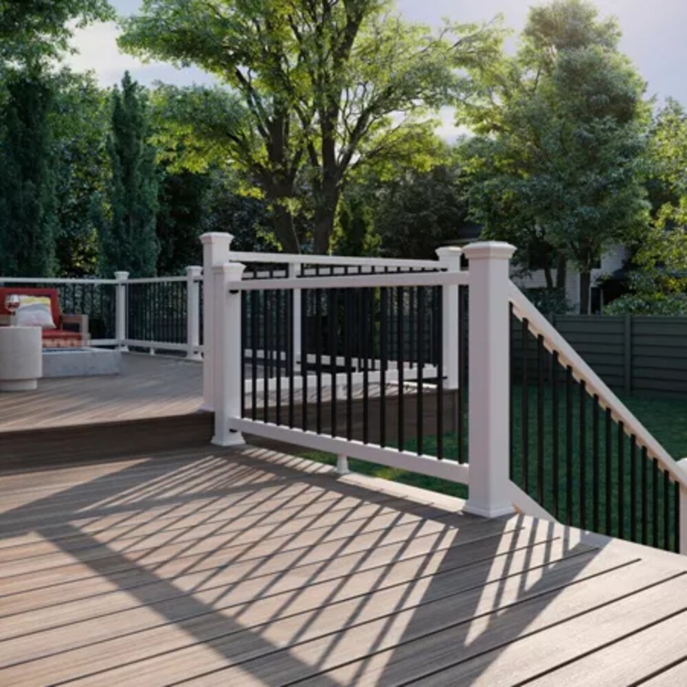 Trex Enhance Naturals 1-in x 6-in x 16-ft Honey Grove Grooved Composite Deck Board