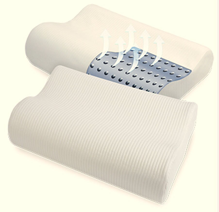 SensorPEDIC 80907 20.5-in x 14-in Foam Rectangular Head Rest Pillow