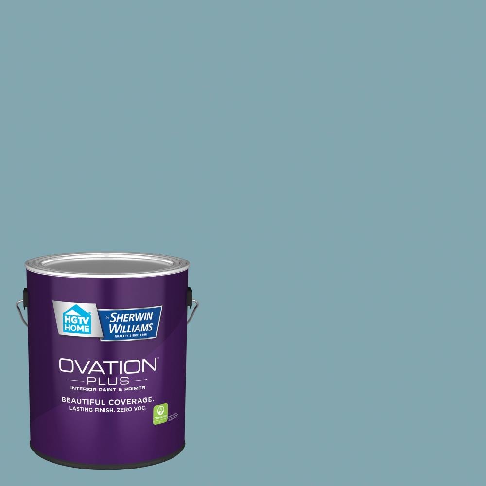 HGTV HOME by Sherwin-Williams 5001-5C-2557222 Ovation Plus Semi-gloss Lucy Blue 5001-5C Latex Interior Paint Paint + Primer ( 1-gallon )