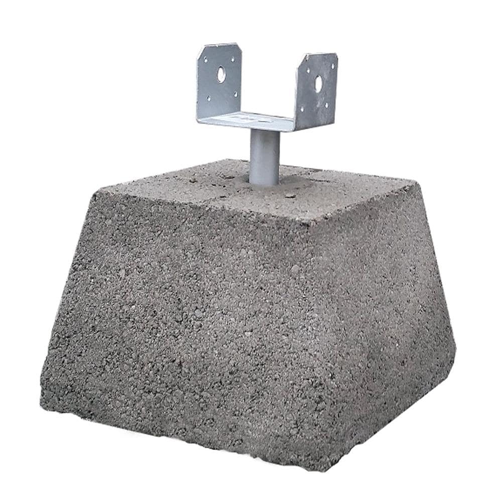 Basalite 11-in W x 8-in H x 11-in L Deck Concrete Block in the Concrete  Blocks department at