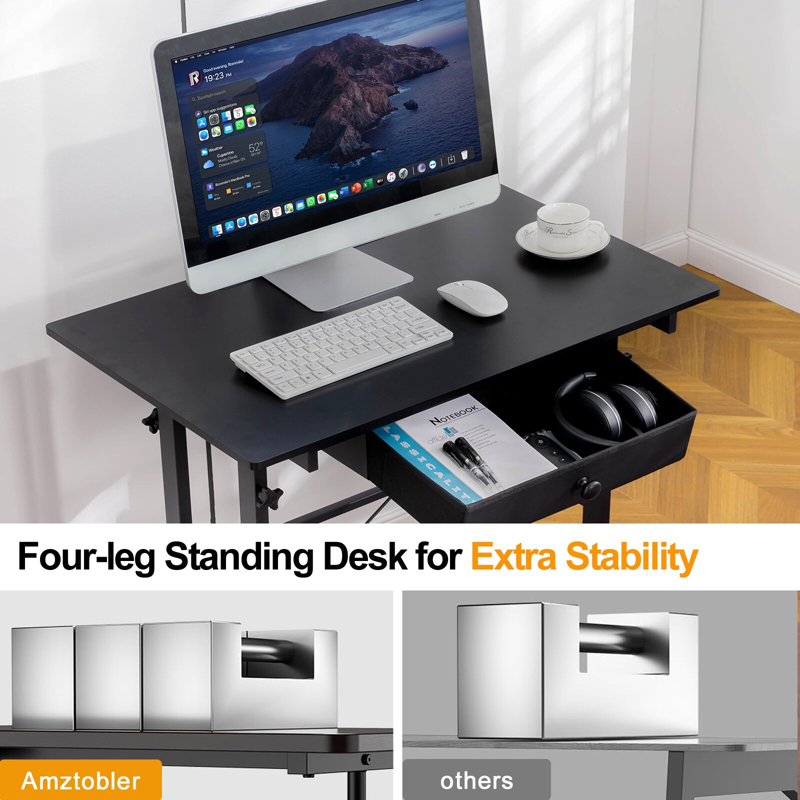 GTPLAYER LOWE'S-DH003-BLACK desks - View #5