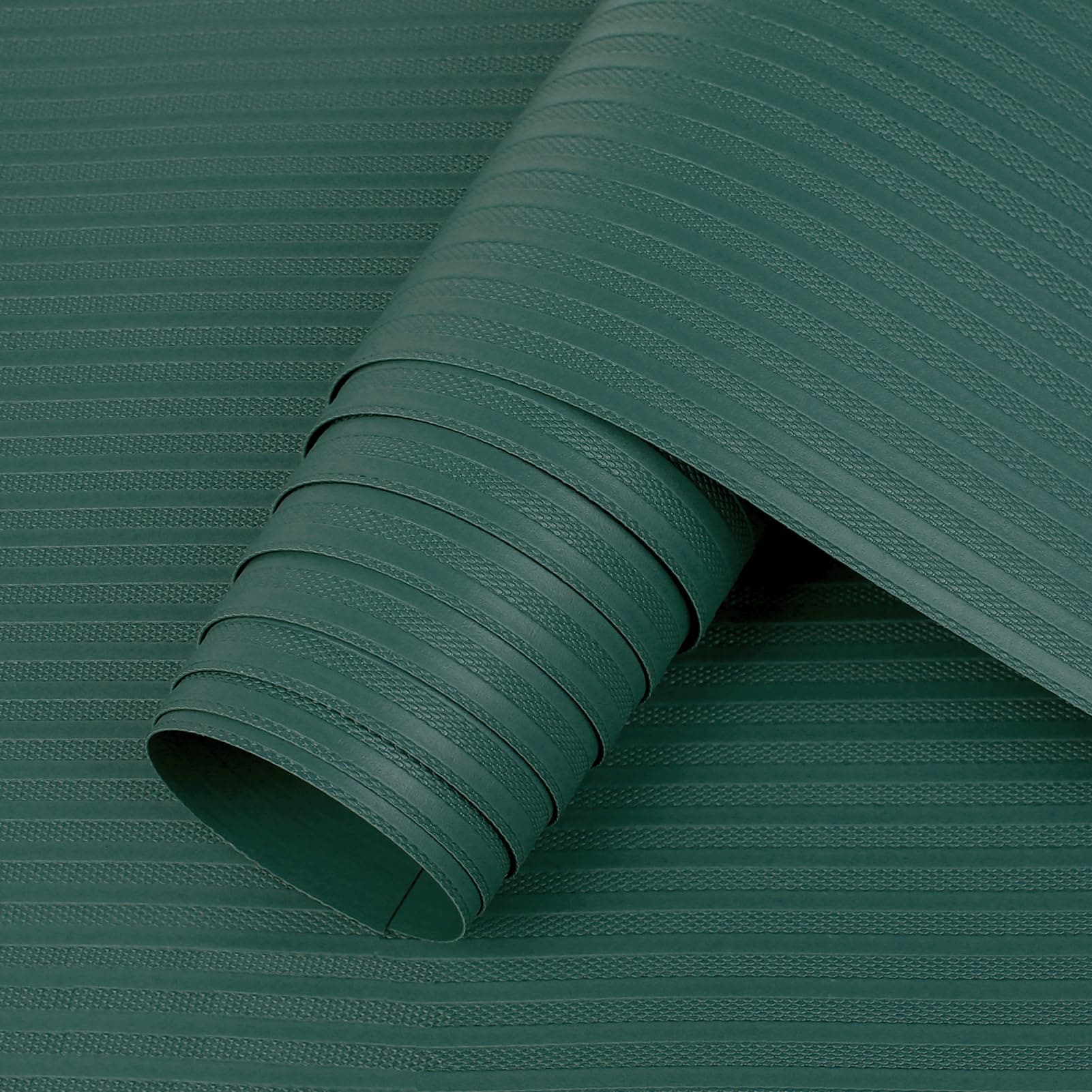 KIWDZFU  Kitchen Drawer Organizer Shelf Liner Non Adhesive Waterproof Durable Protector Mat Green 11.8 by 78.7 inches durable
